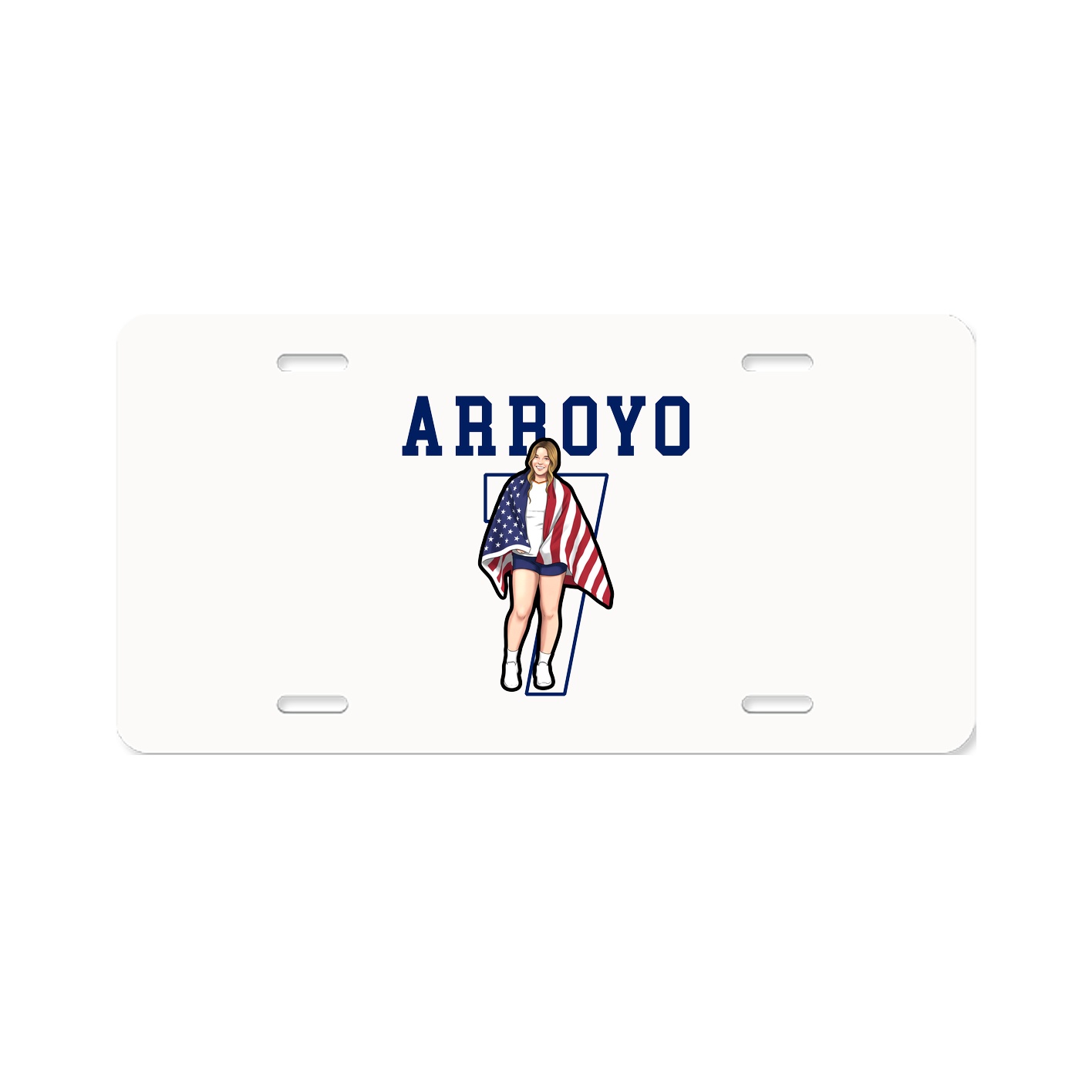 License Plate — Shirsey in Classic