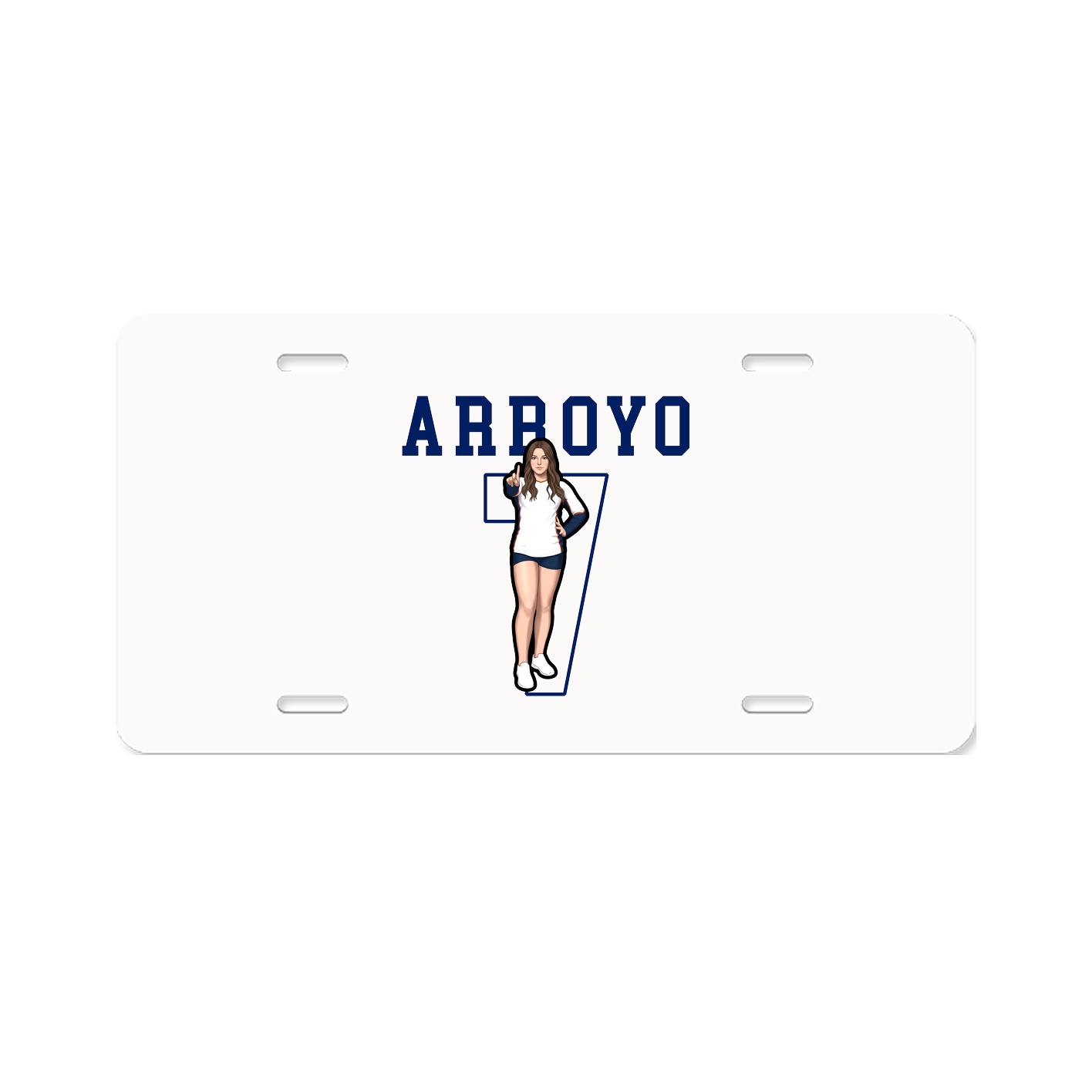 License Plate — Shirsey in Classic