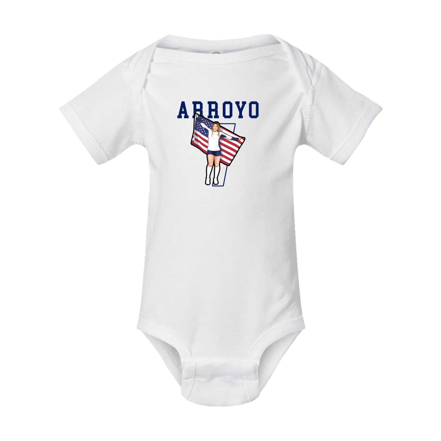 Baby Onesie — Shirsey in White