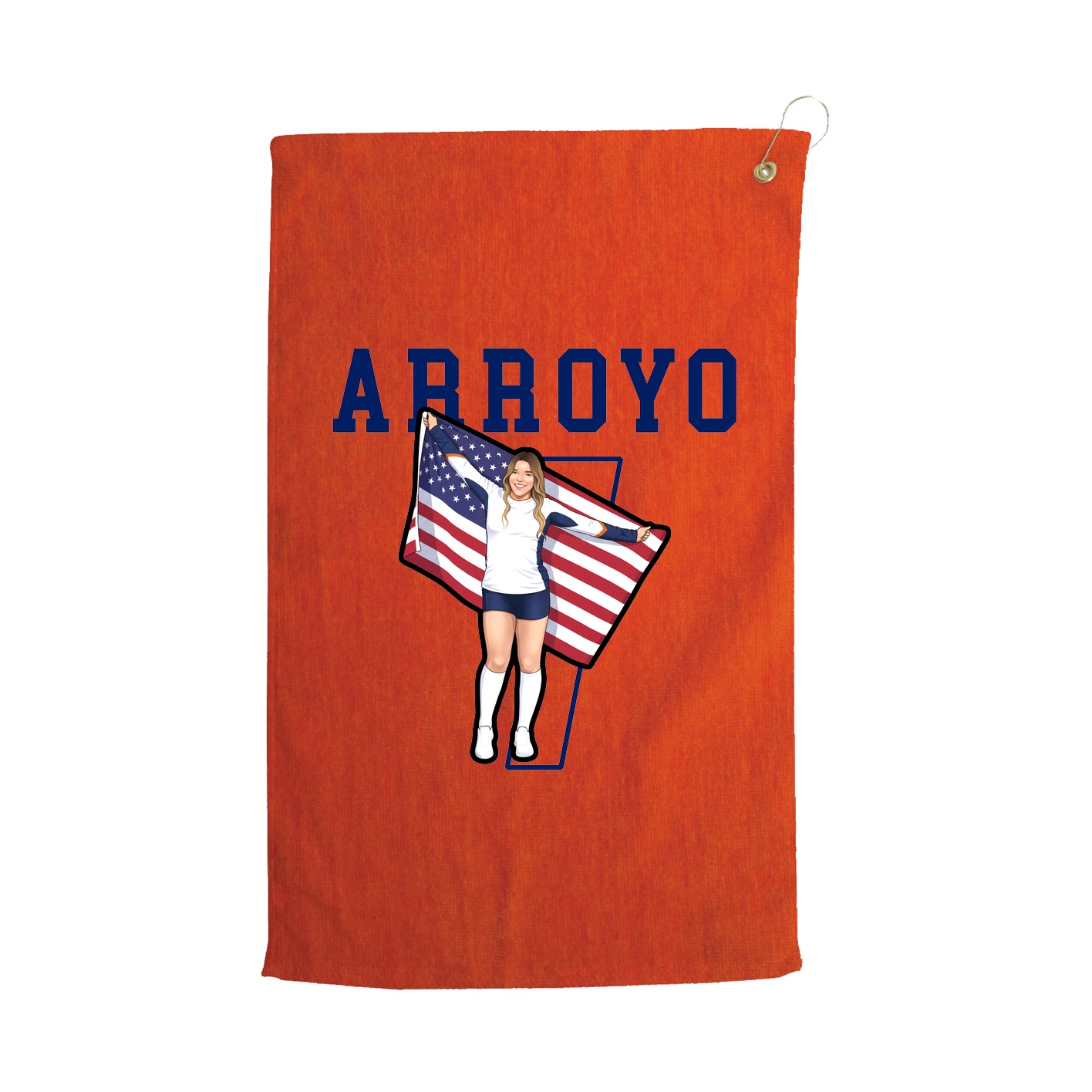 Terry Velour Golf Towel