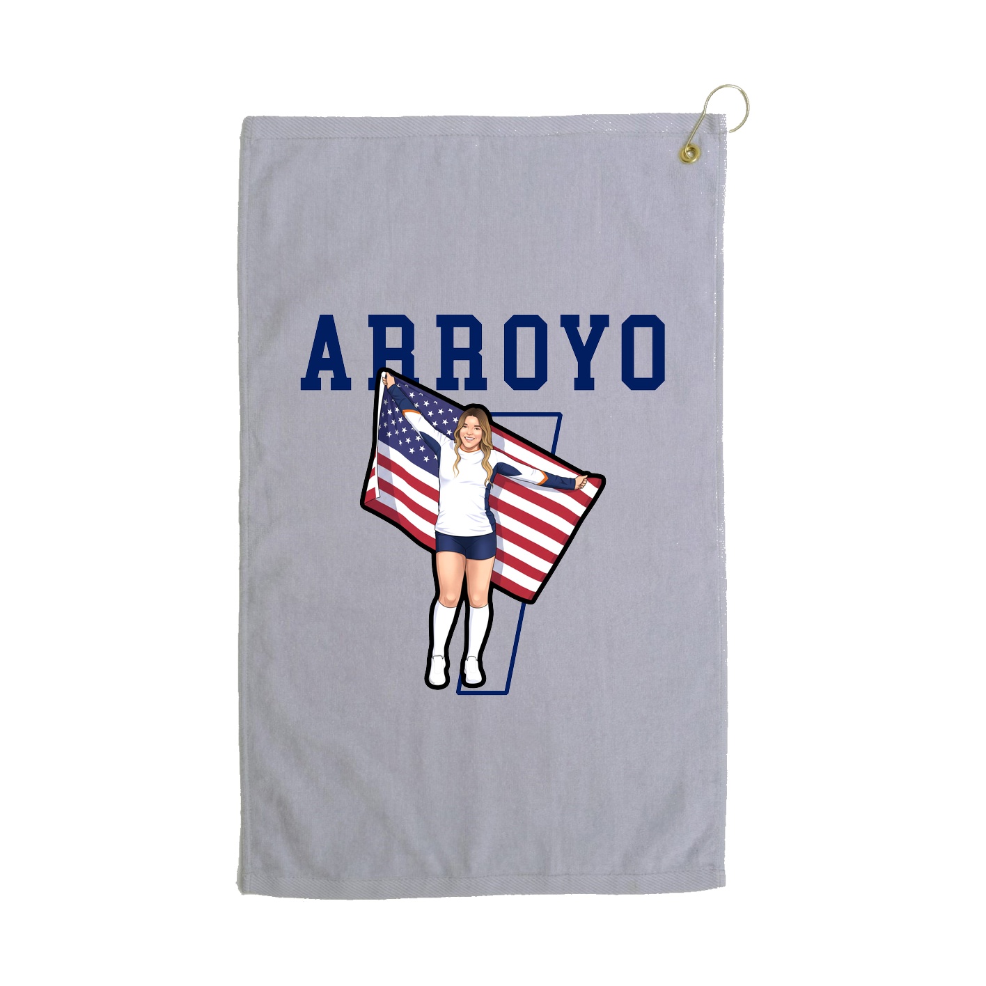 Golf Towel — Shirsey in Grey