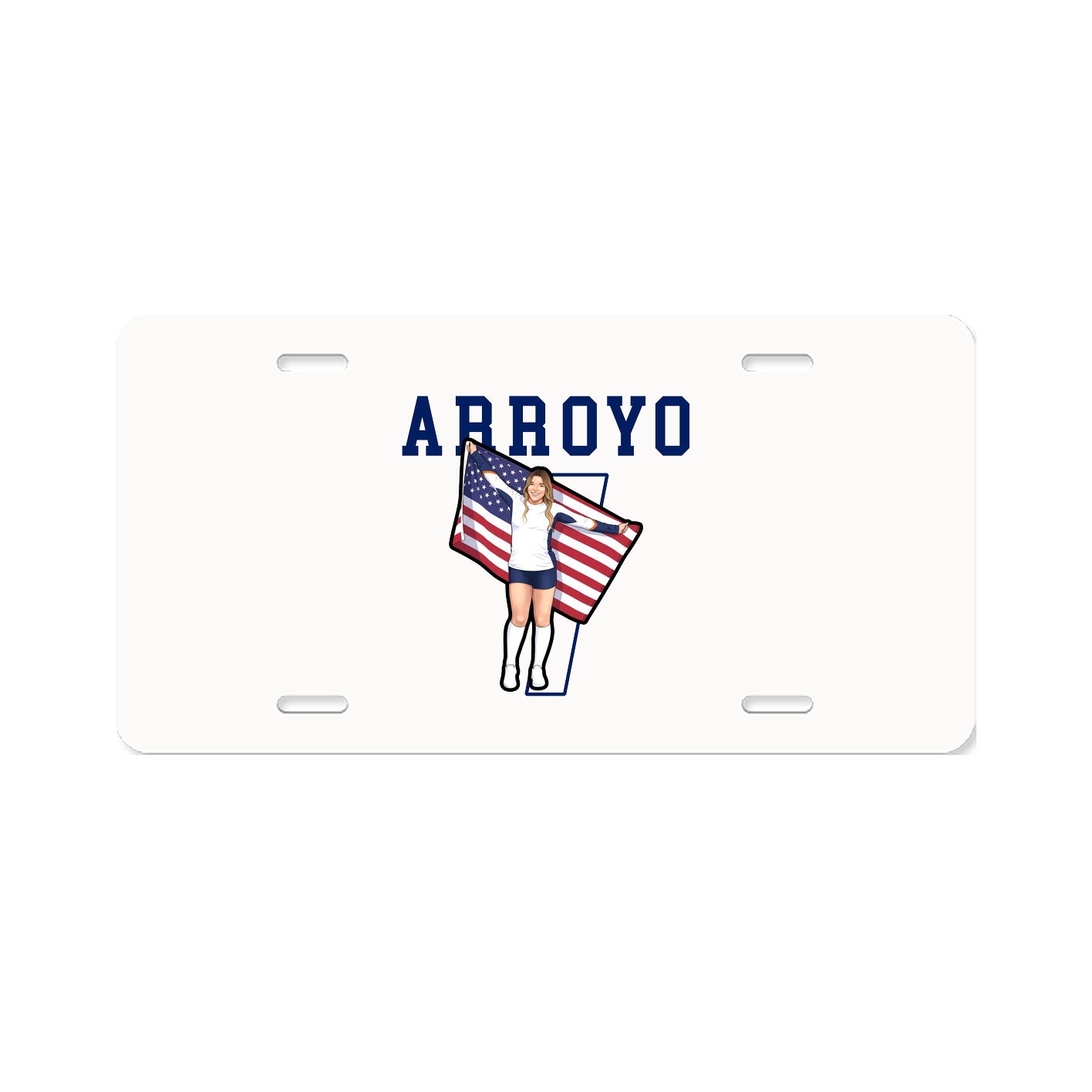 License Plate — Shirsey in Classic