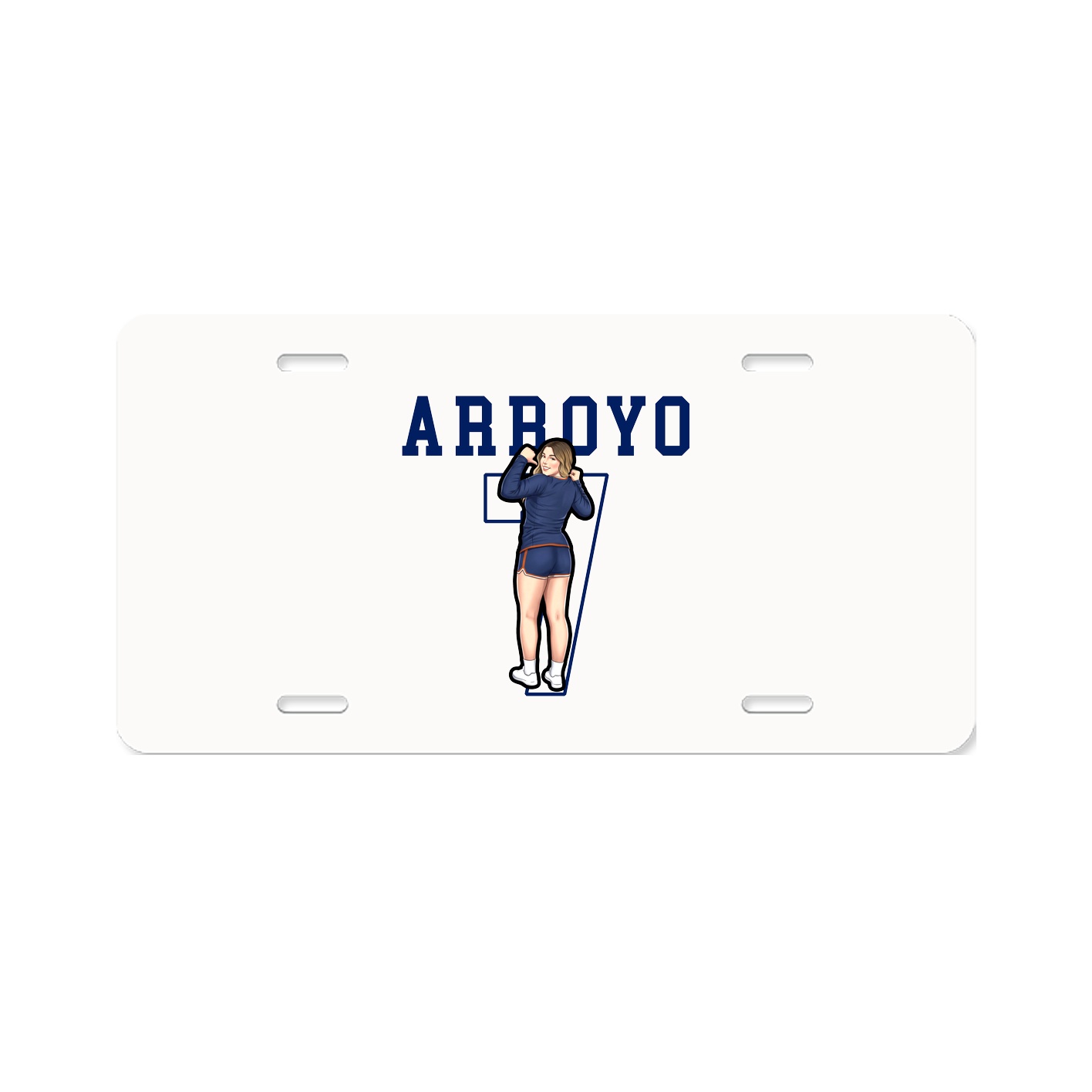 Aluminum License Plate
