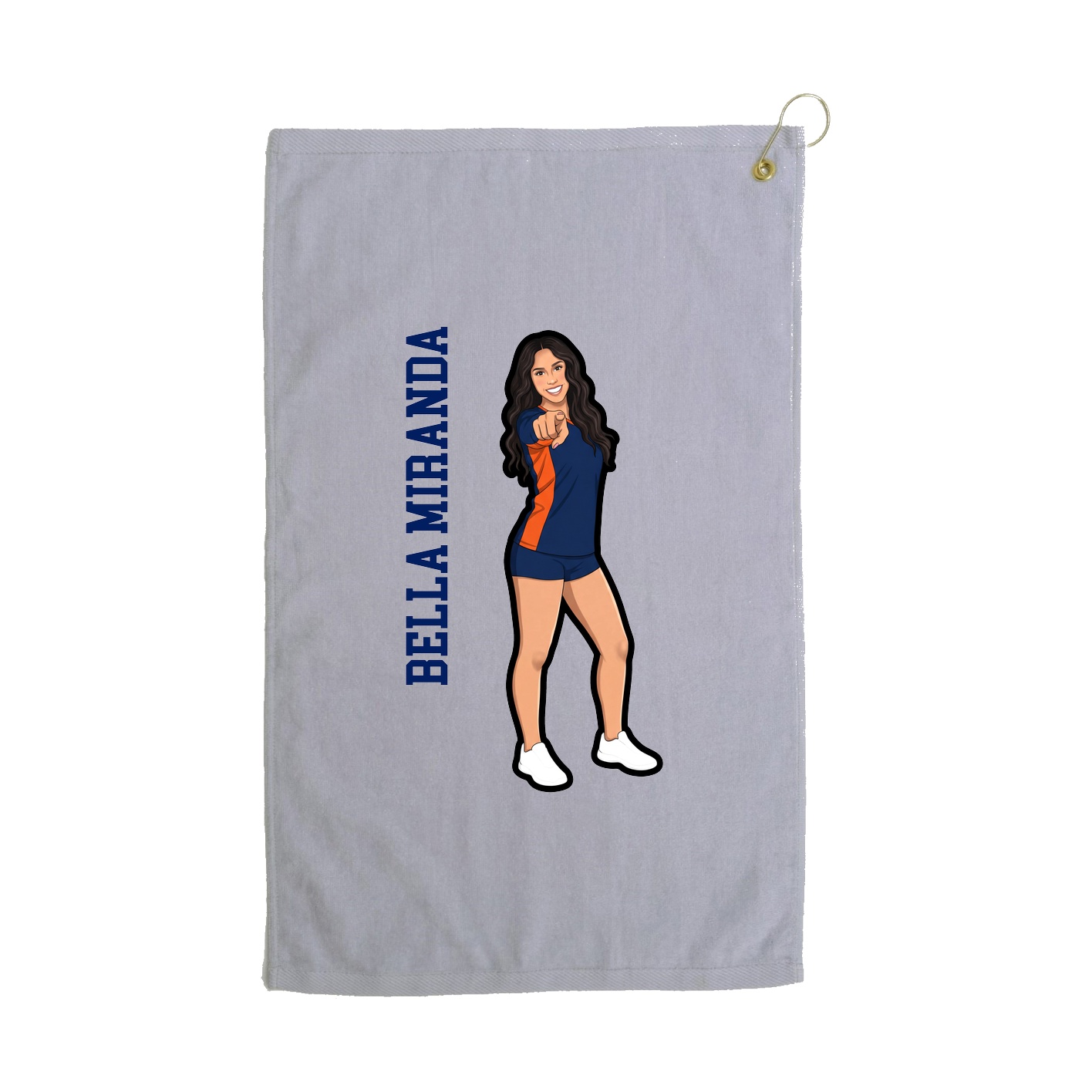 Terry Velour Golf Towel