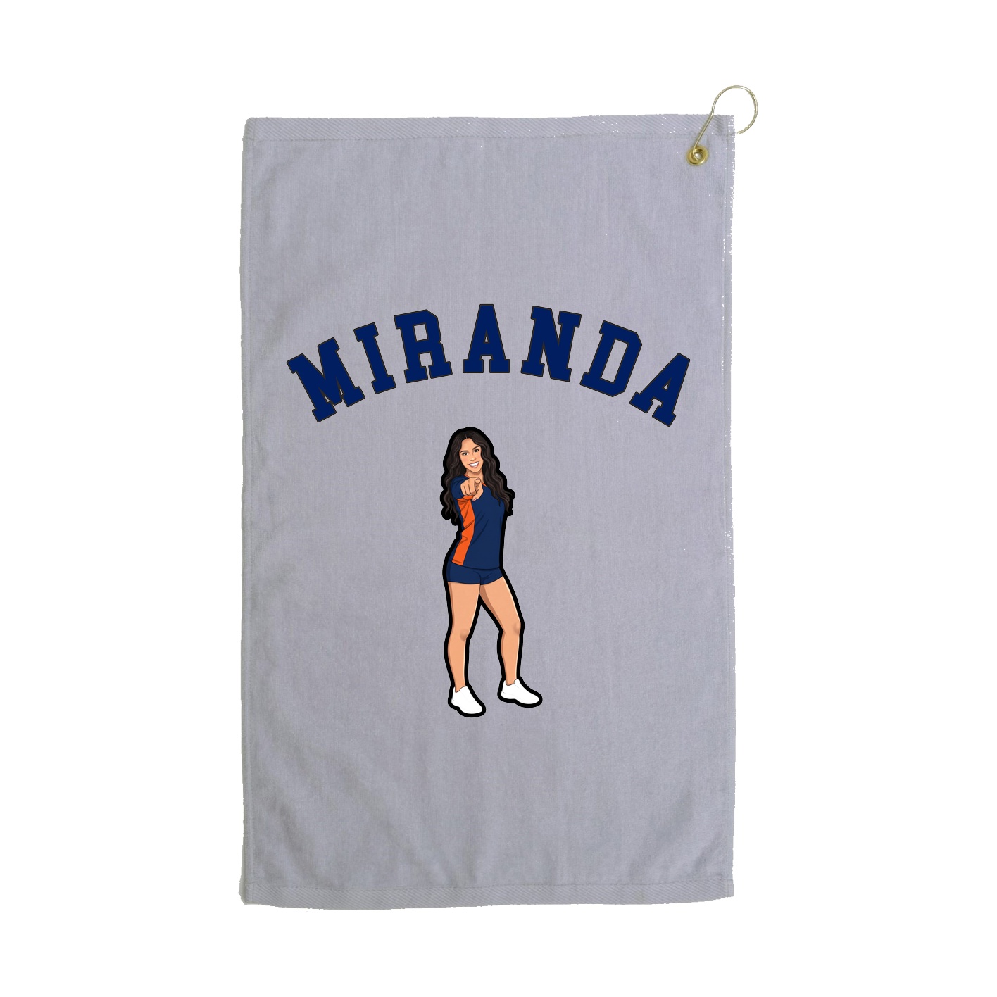 Golf Towel — Shirsey Arch in Grey
