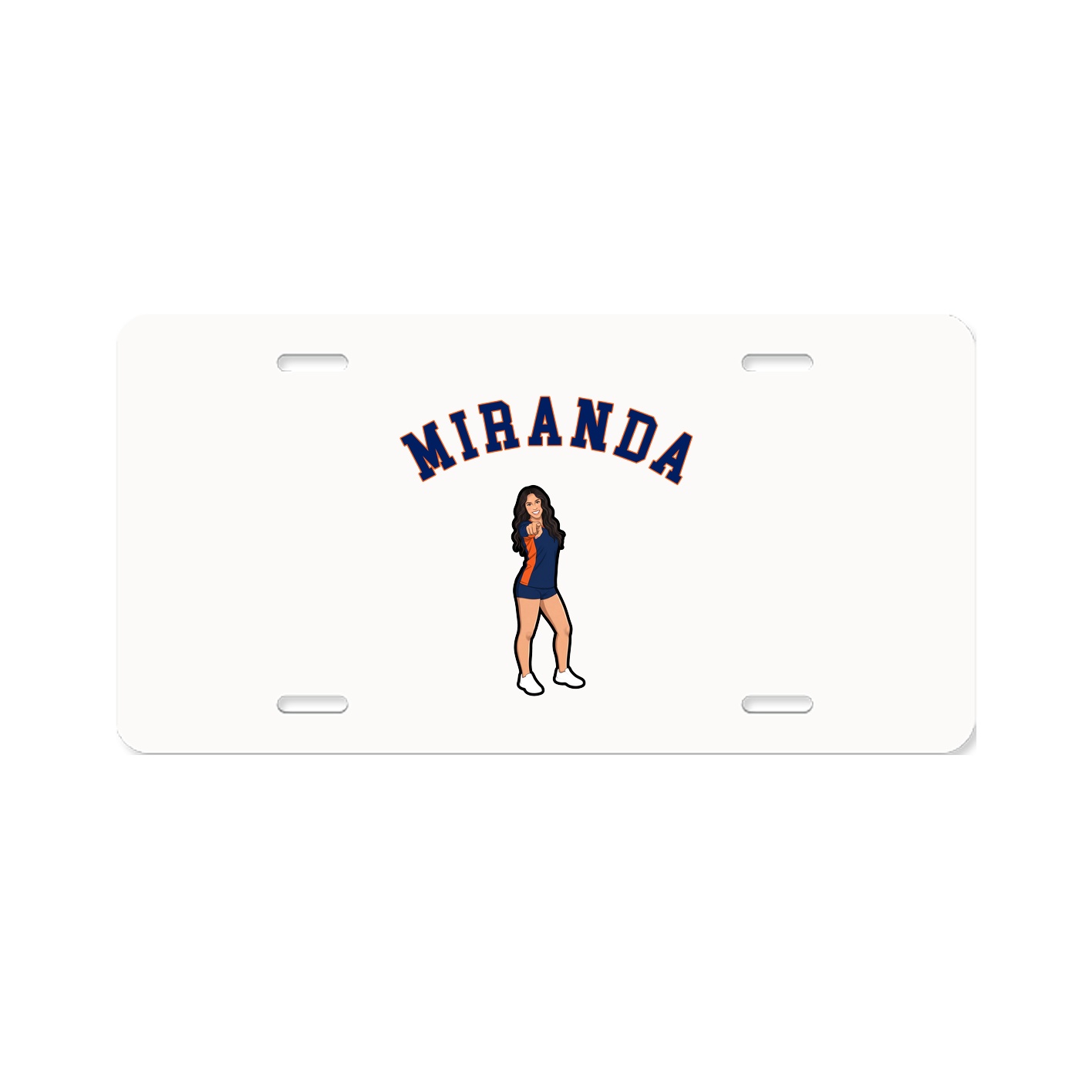 License Plate — Shirsey Arch in Classic