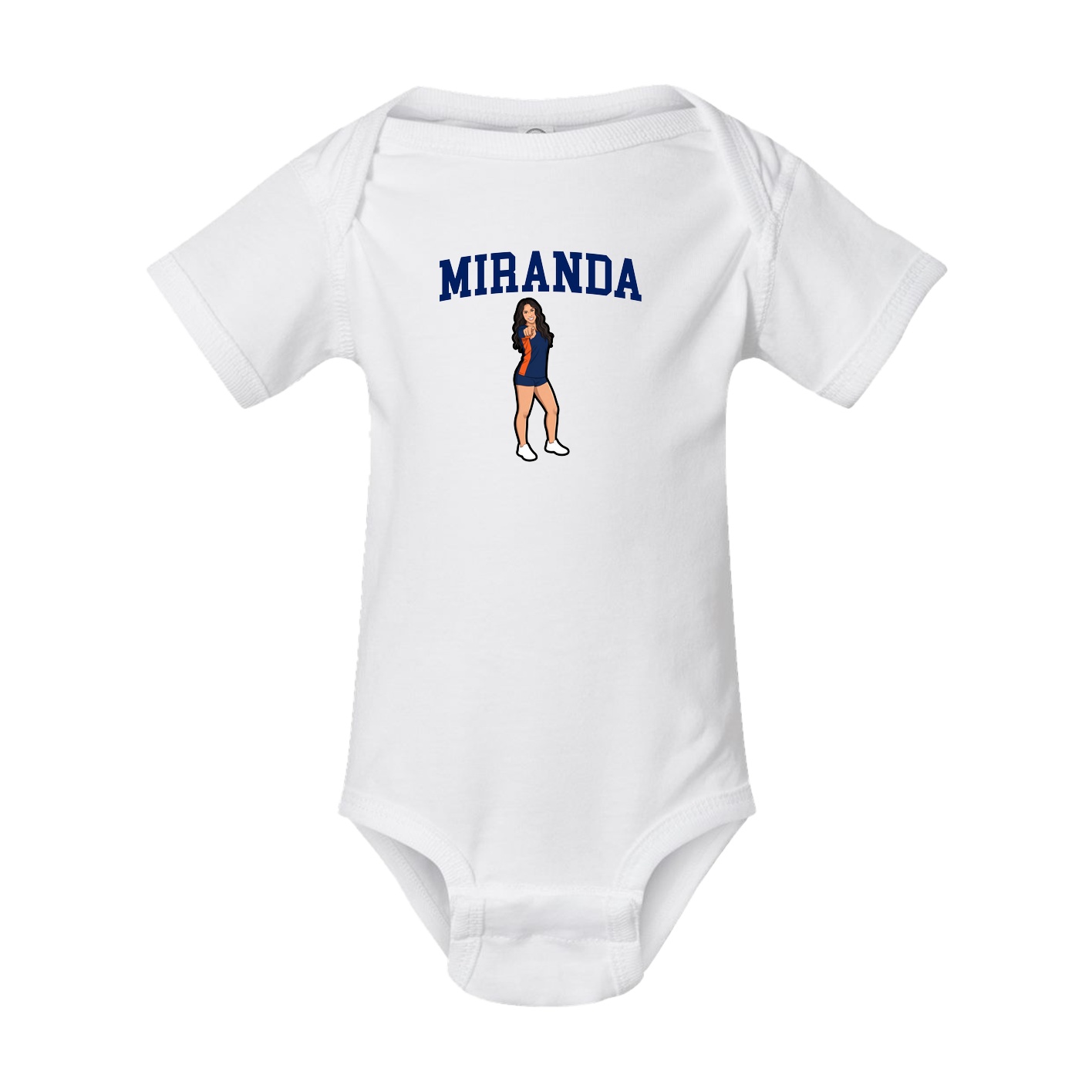 Baby Onesie — Shirsey in White