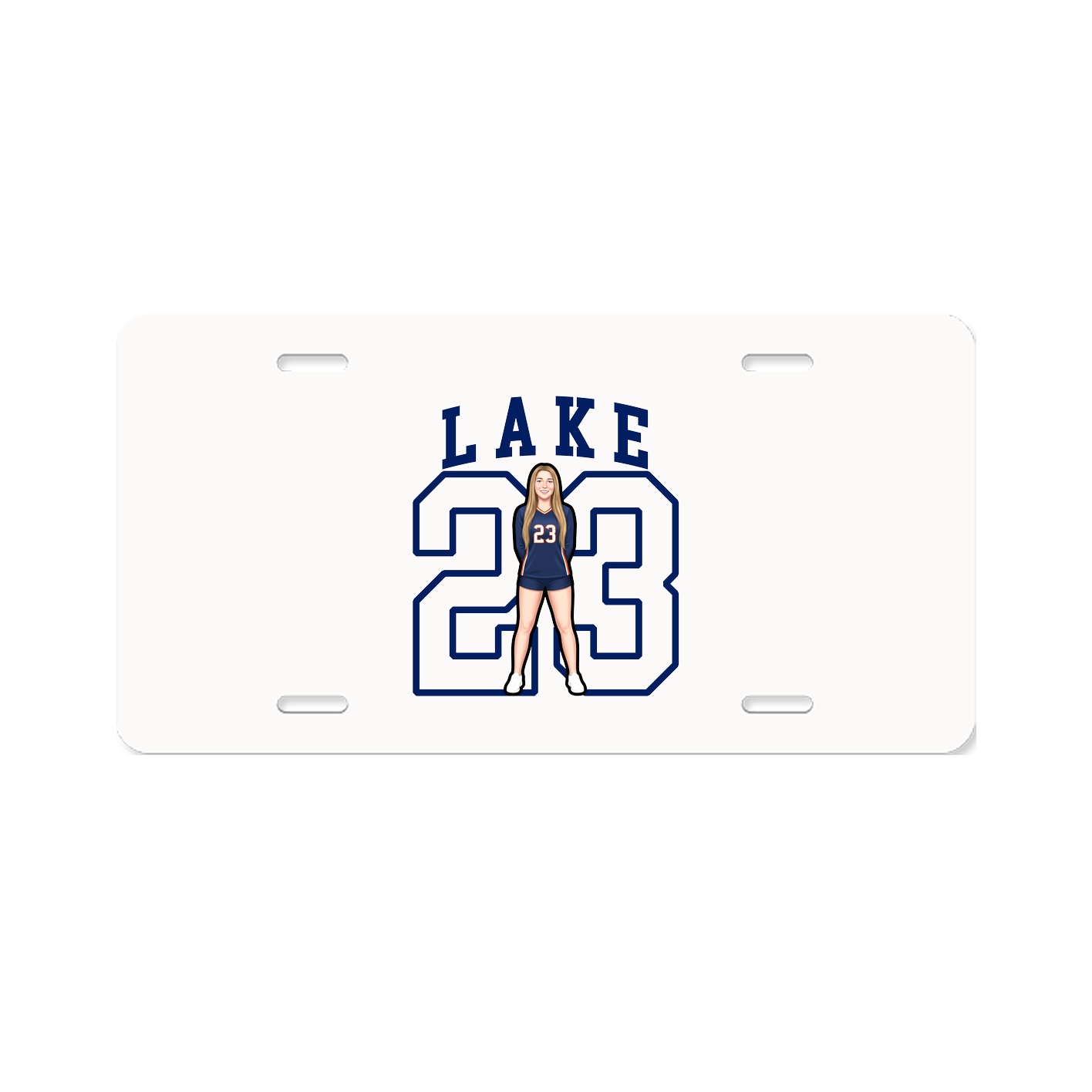 License Plate — Shirsey in Classic