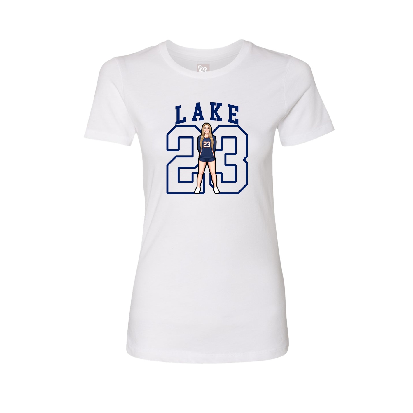 Fitted Women's Tee — Shirsey in White