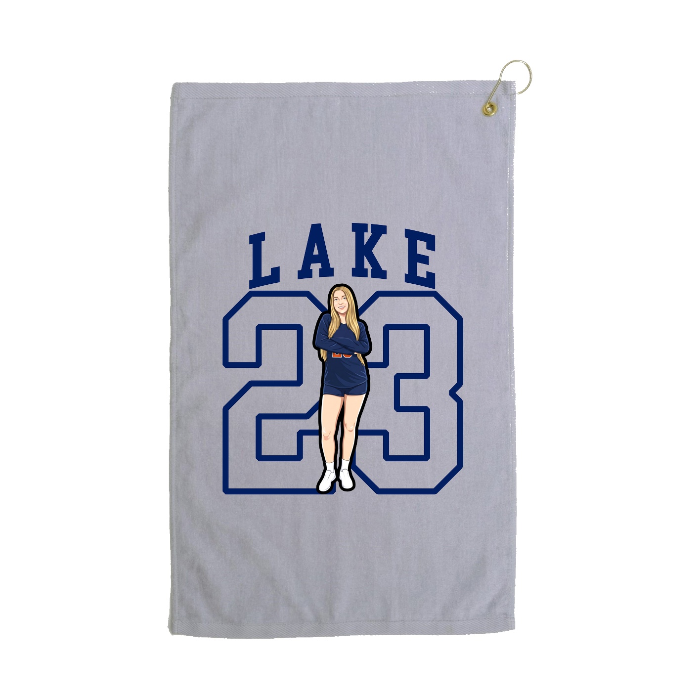 Golf Towel — Shirsey in Grey