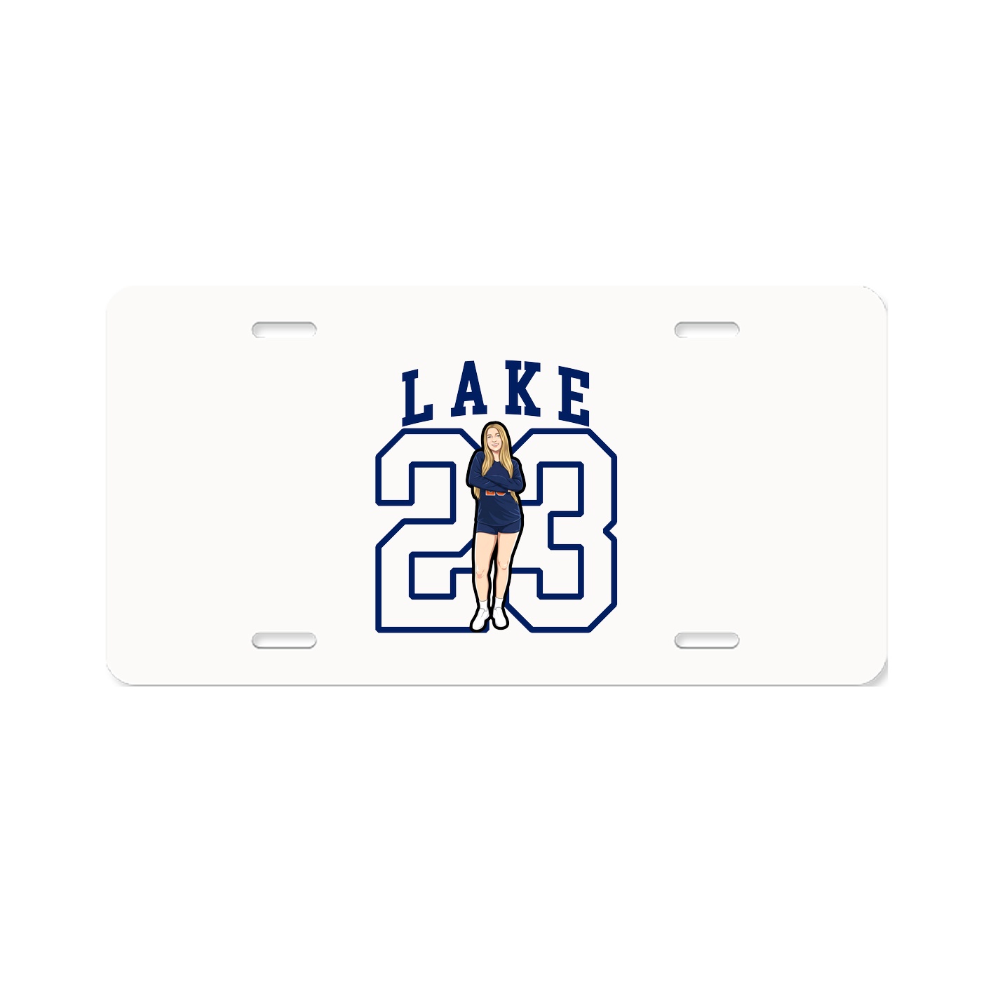 License Plate — Shirsey in Classic