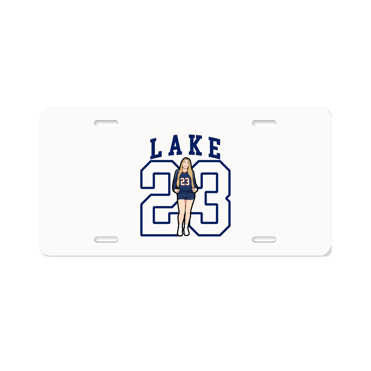 License Plate — Shirsey in Classic