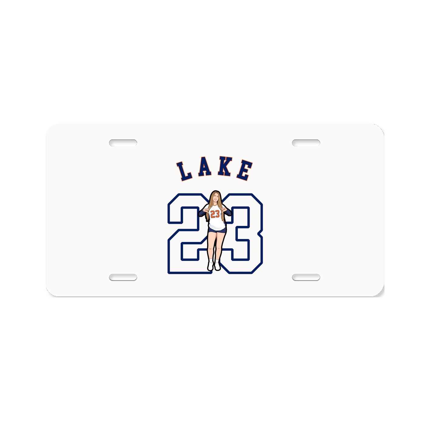 License Plate — Shirsey Arch in Classic