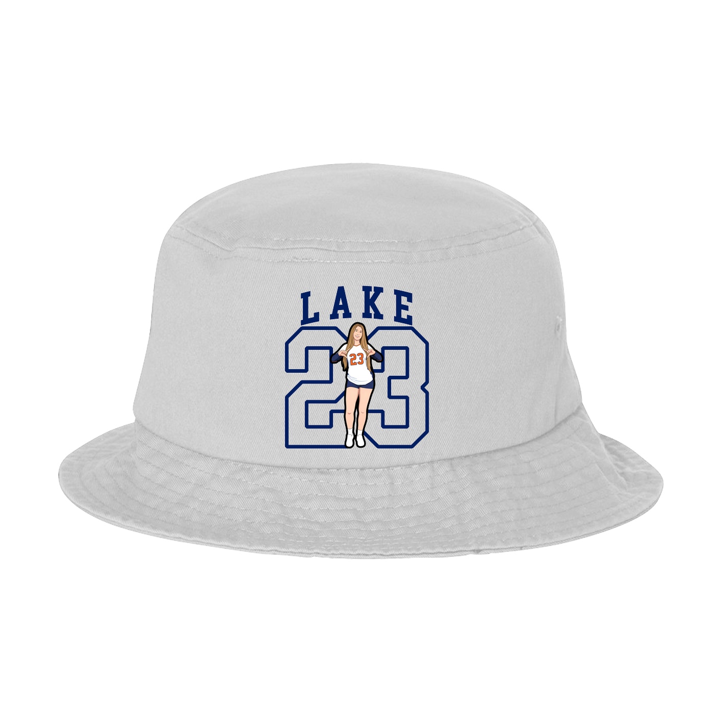 Bucket Cap — Shirsey in White