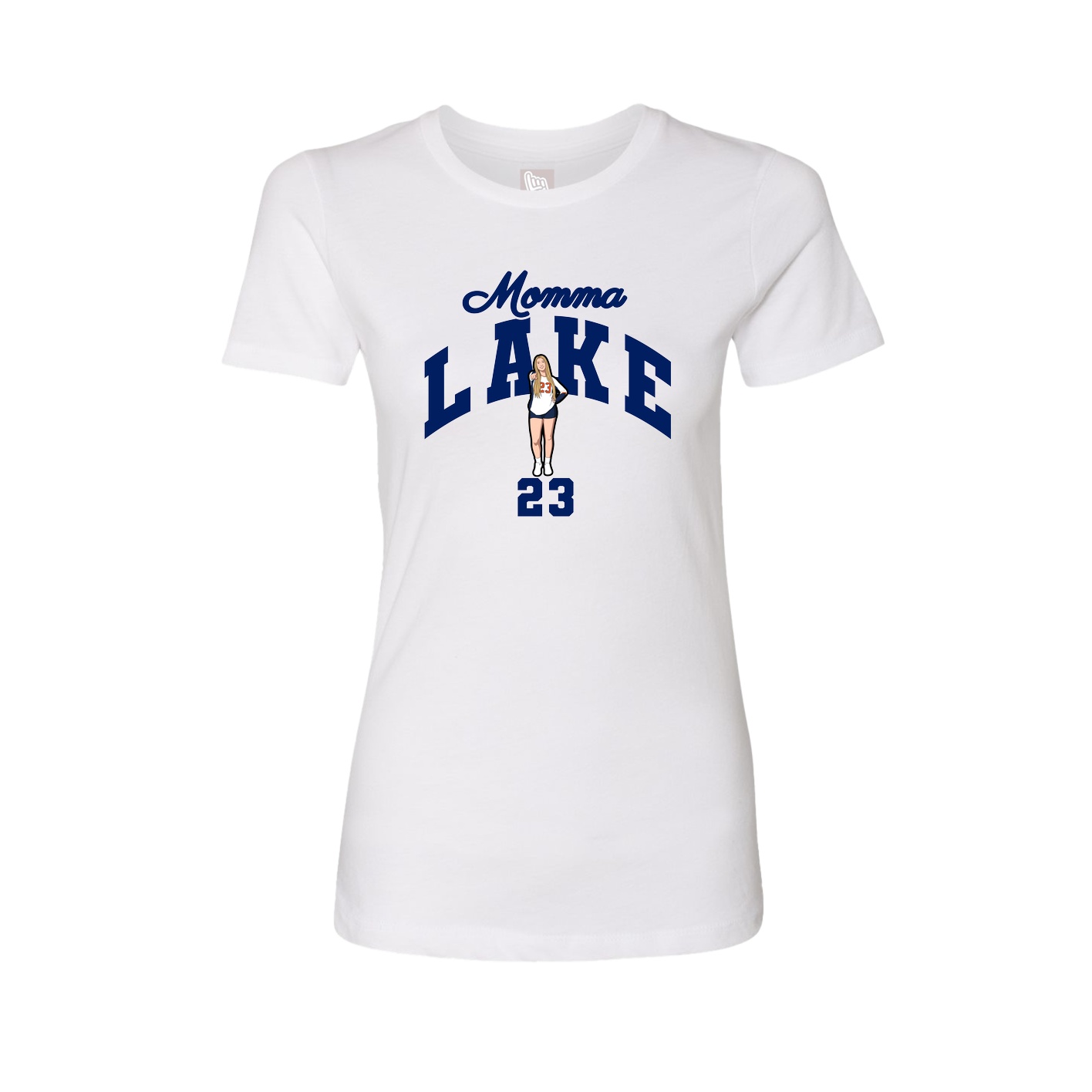 Womens Tee — Mothers Day Arch in White