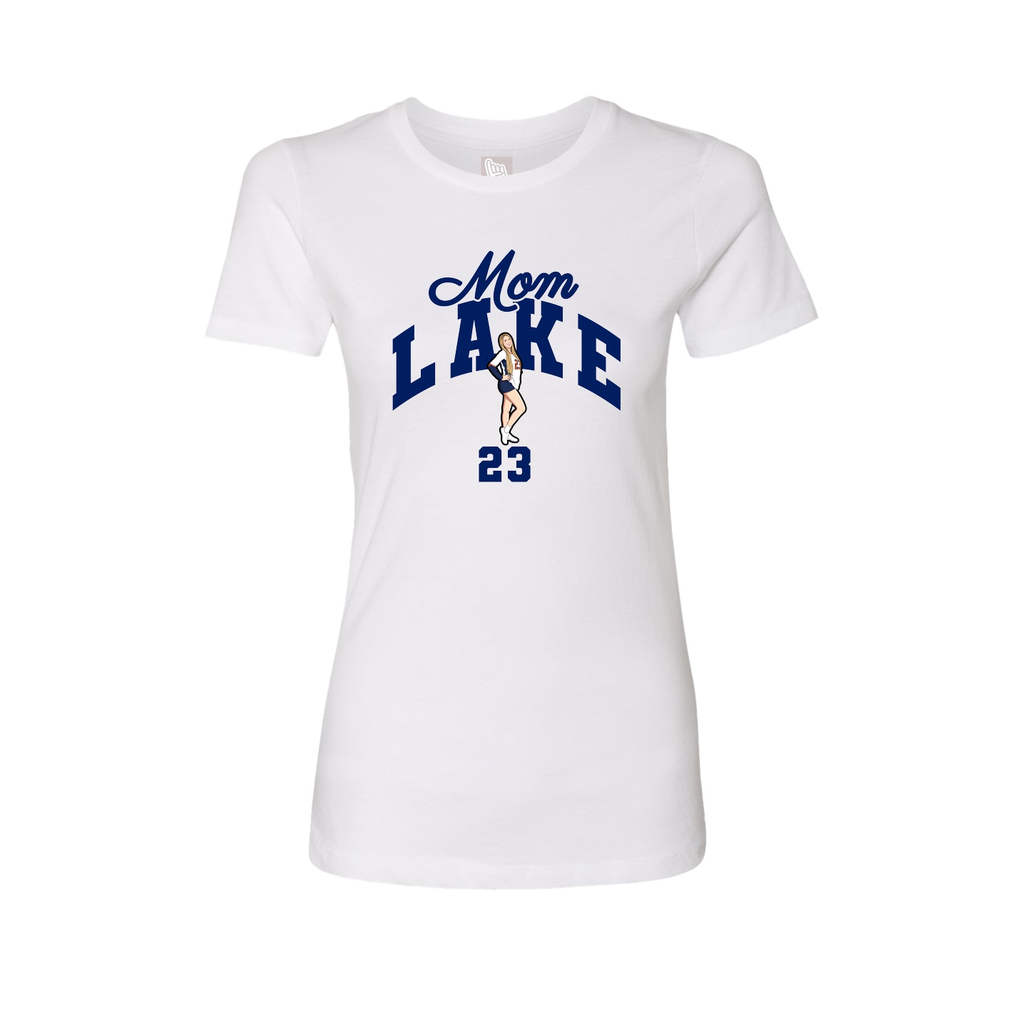 Womens Tee — Mothers Day Arch in White