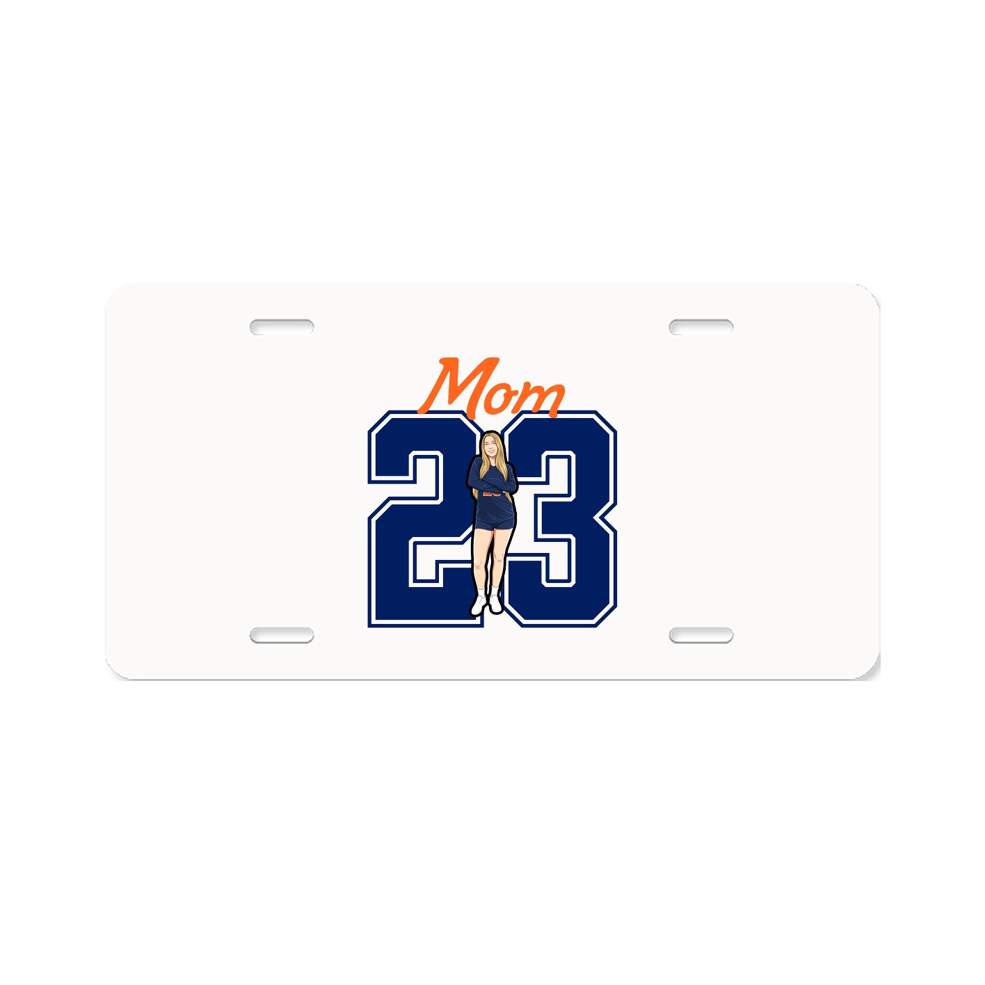 License Plate — Mothers Day Shirsey in Classic