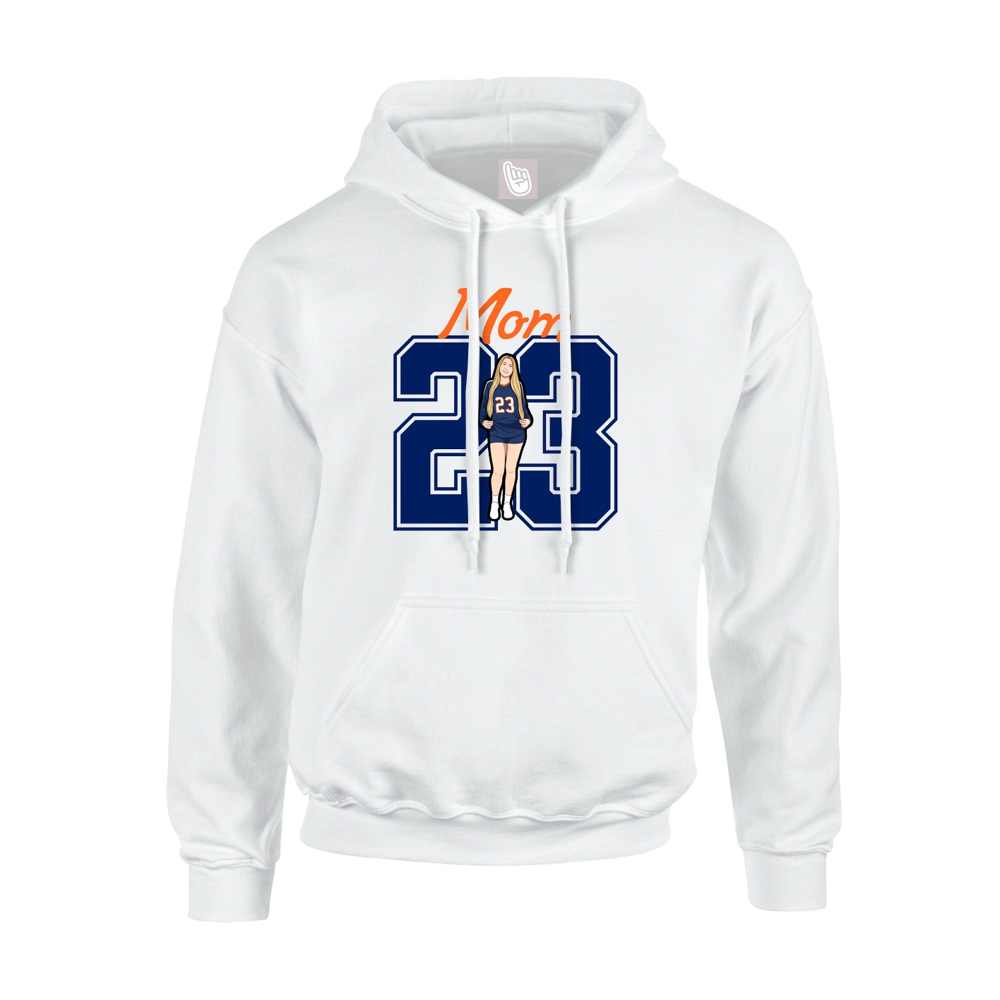 Youth Hoodie — Mothers Day Shirsey in White