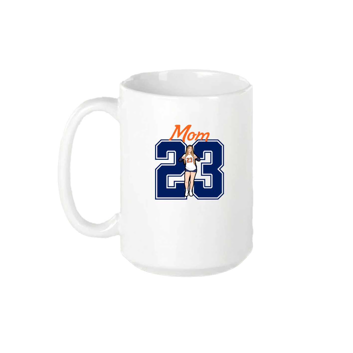 15oz Coffee Mug — Mothers Day Shirsey in White