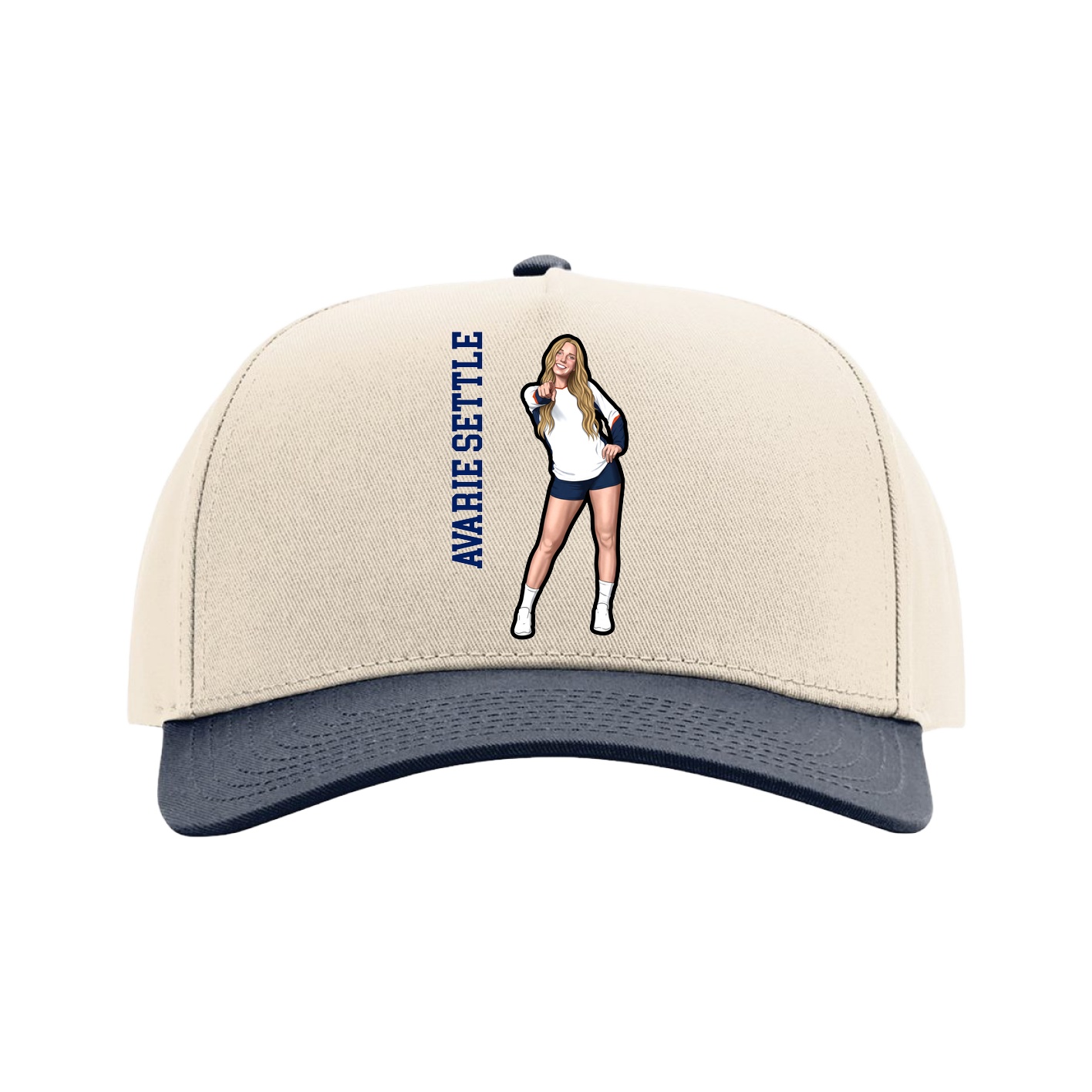 Full Fabric Five-Panel Champ Cap