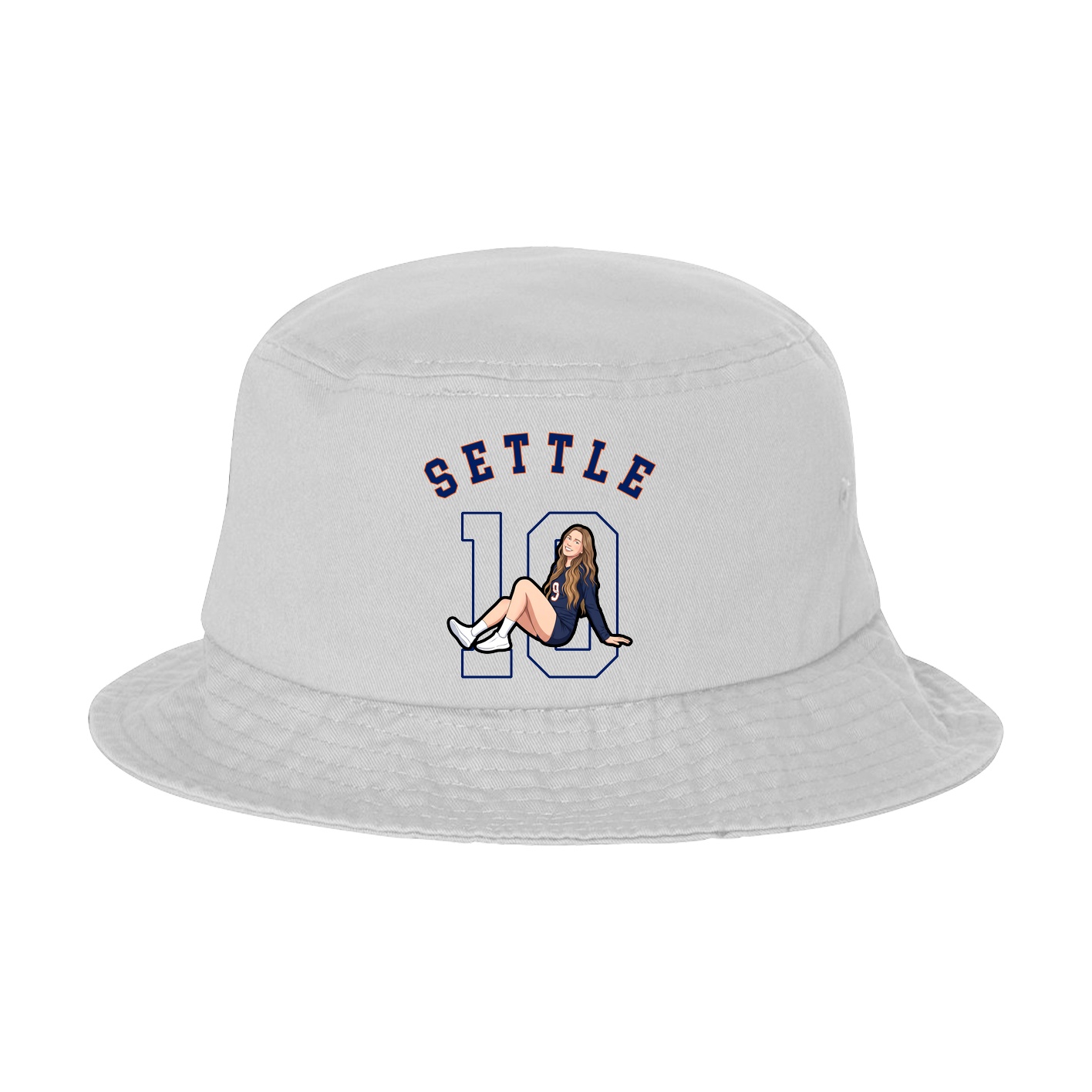 Bucket Cap — Shirsey Arch in White