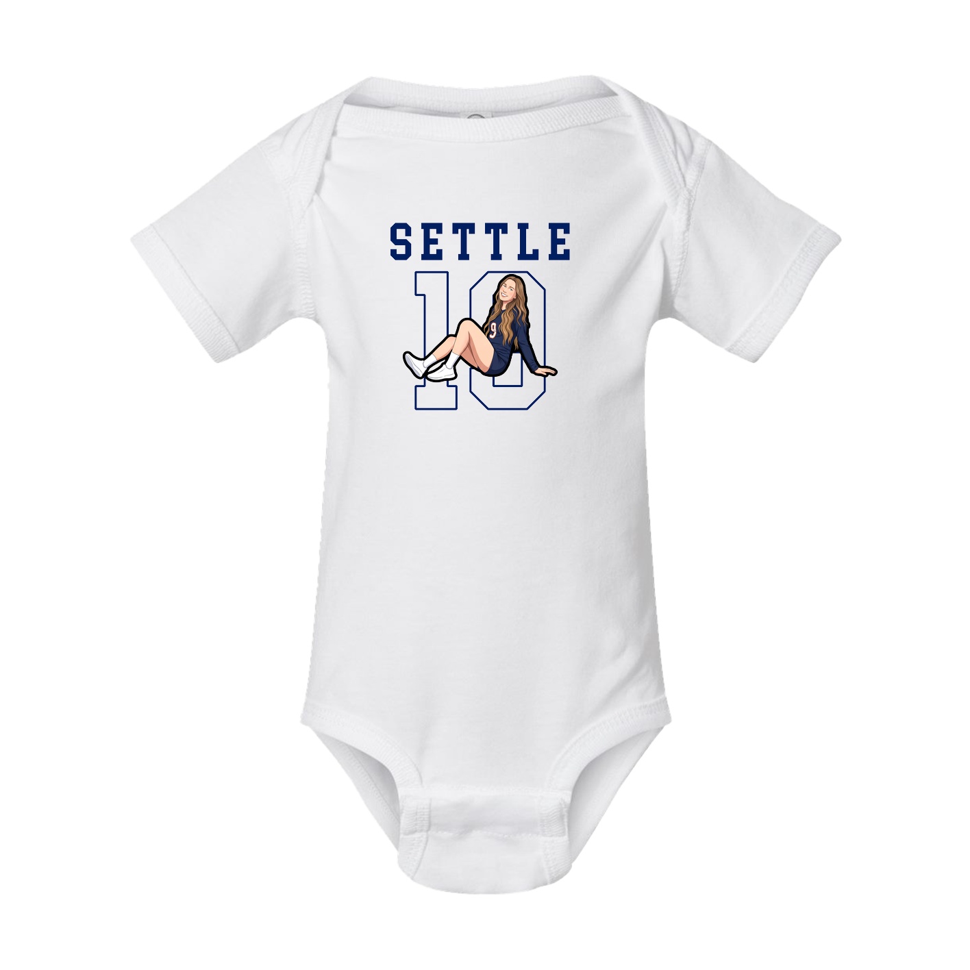 Baby Onesie — Shirsey in White
