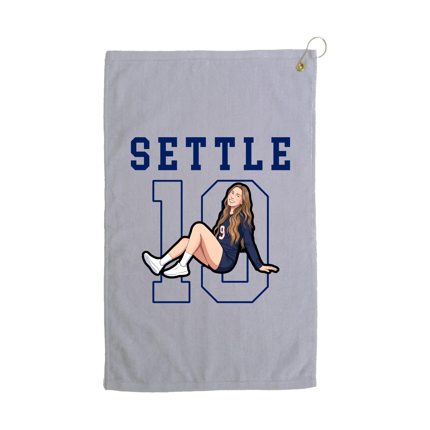 Golf Towel — Shirsey in Grey