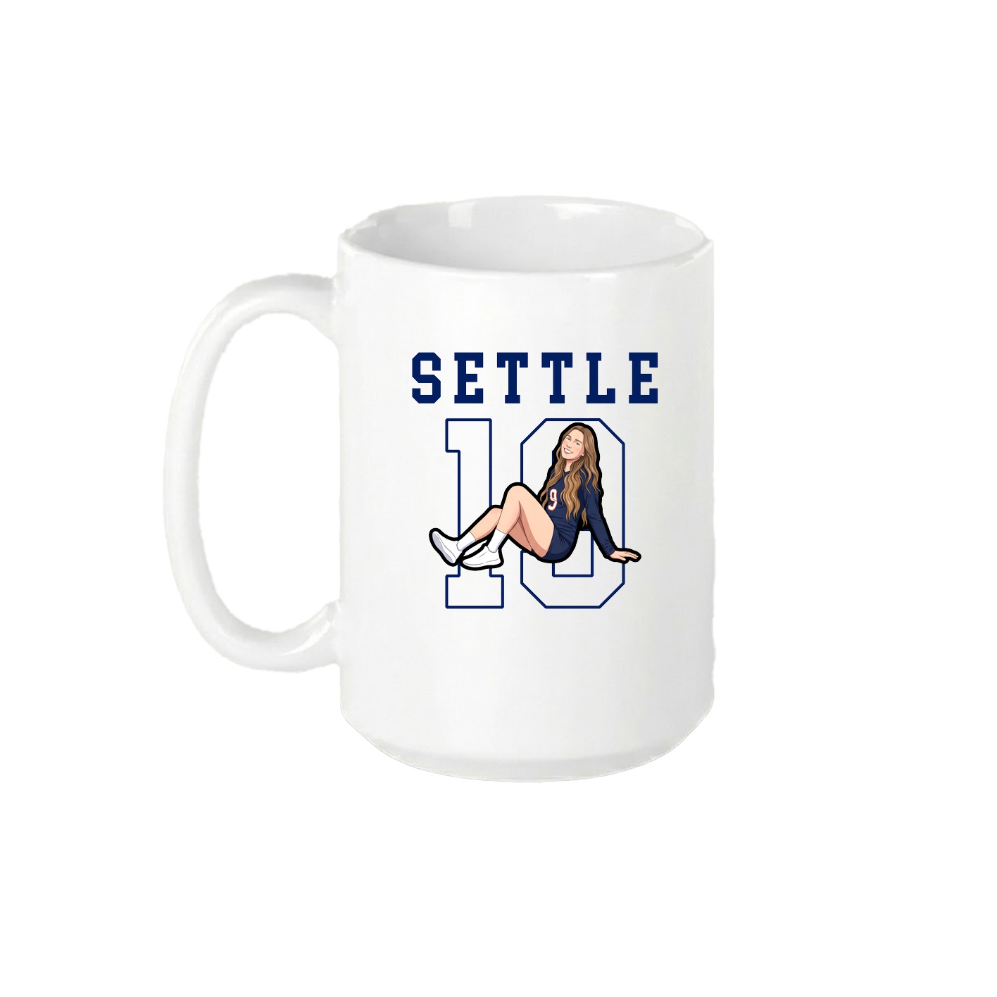 15oz Coffee Mug — Shirsey in White
