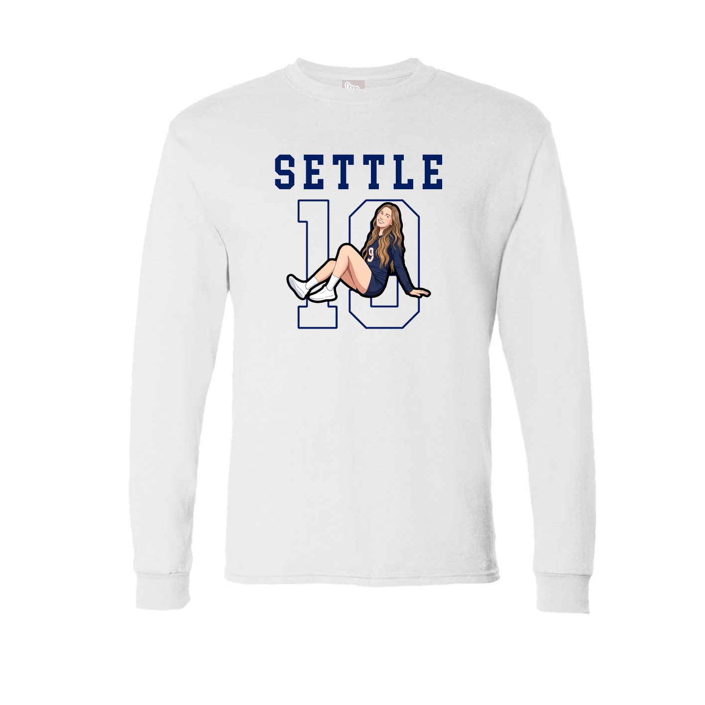Long Sleeve Tee — Shirsey in White