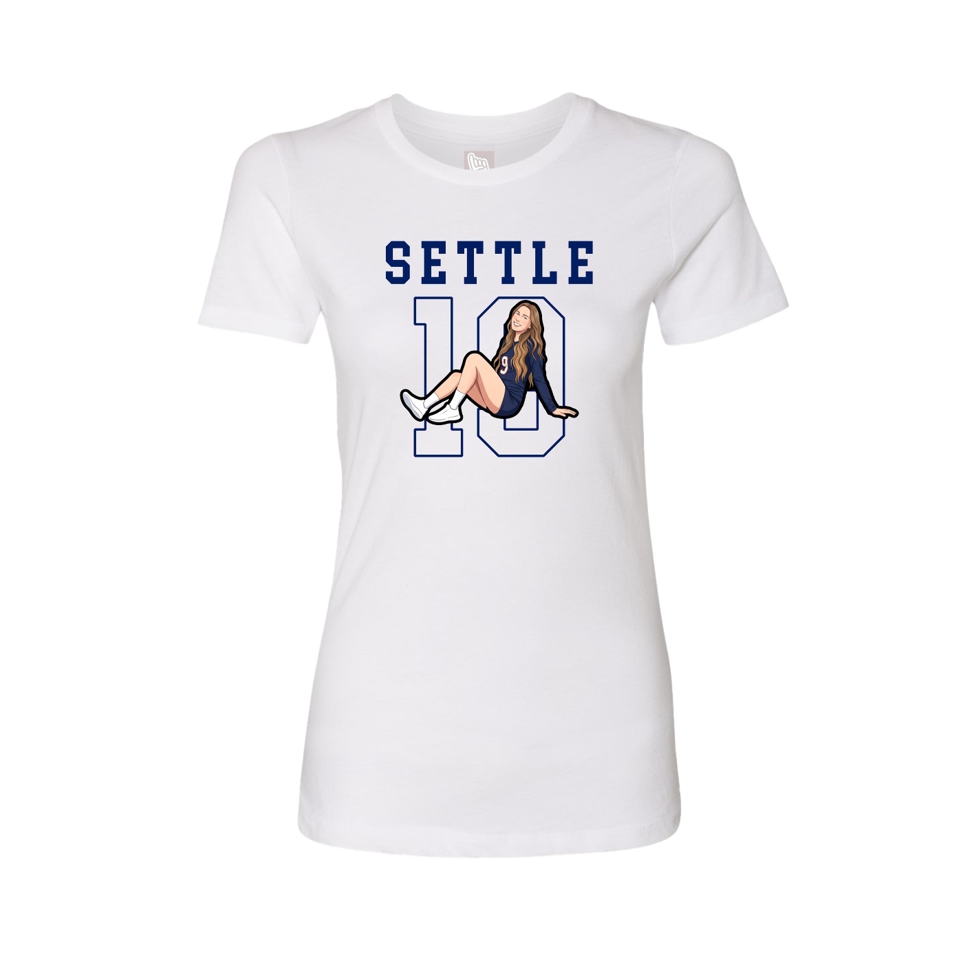 Fitted Women's Tee — Shirsey in White
