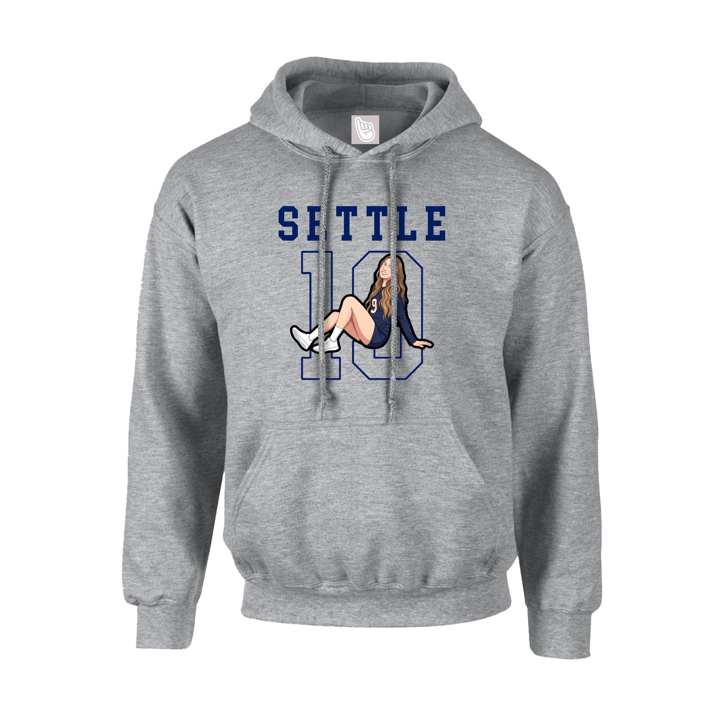 Youth Hoodie — Shirsey in Grey