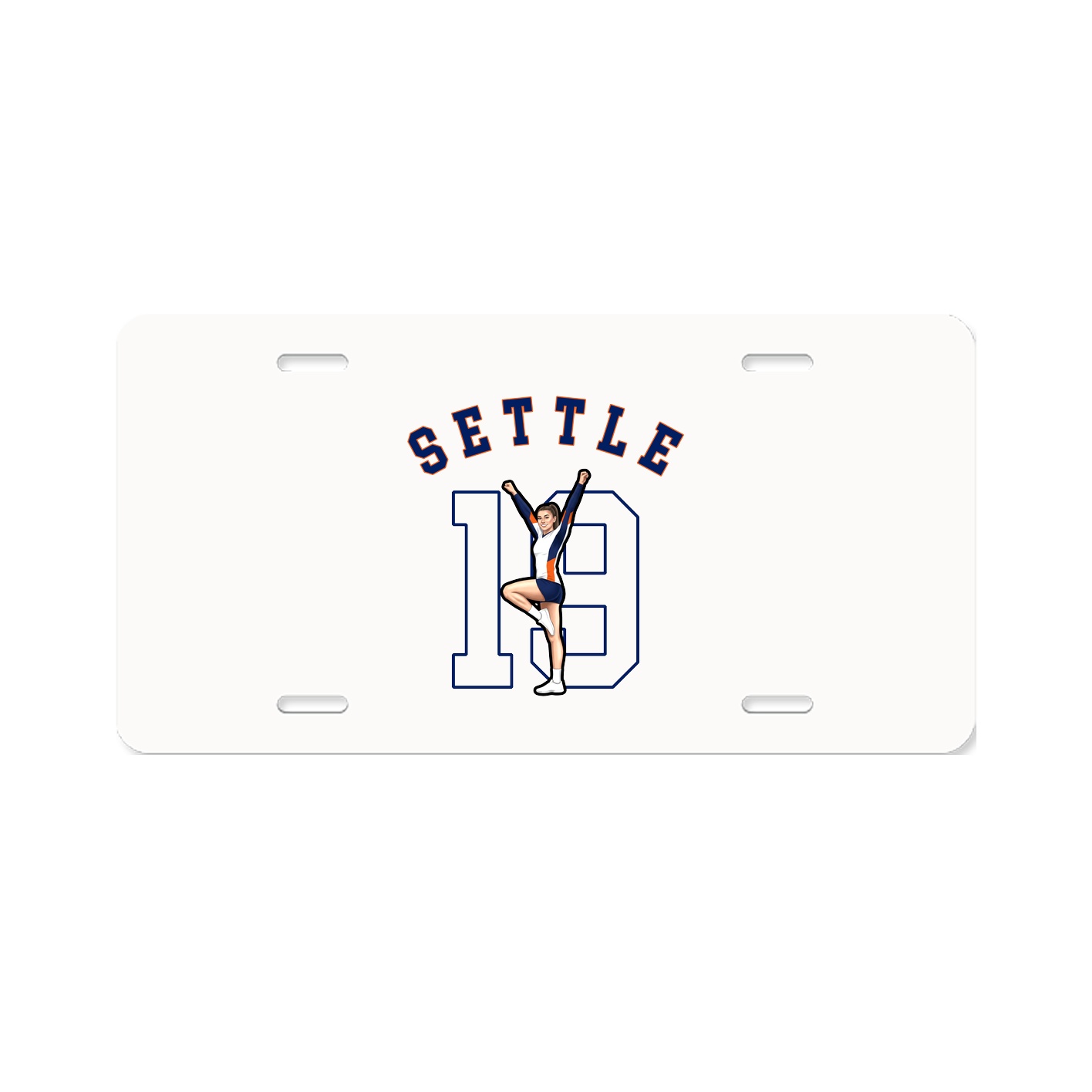License Plate — Shirsey Arch in Classic