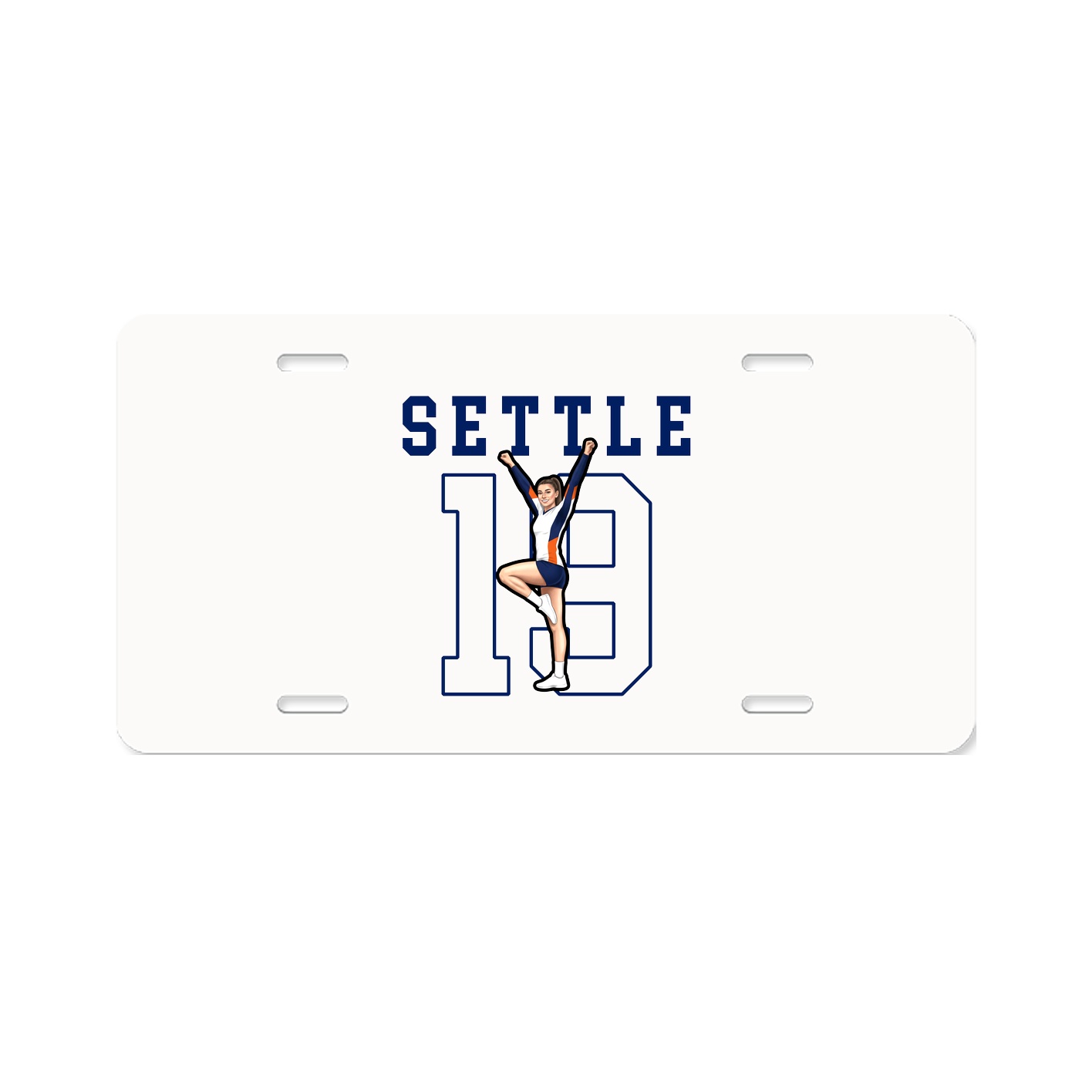 License Plate — Shirsey in Classic