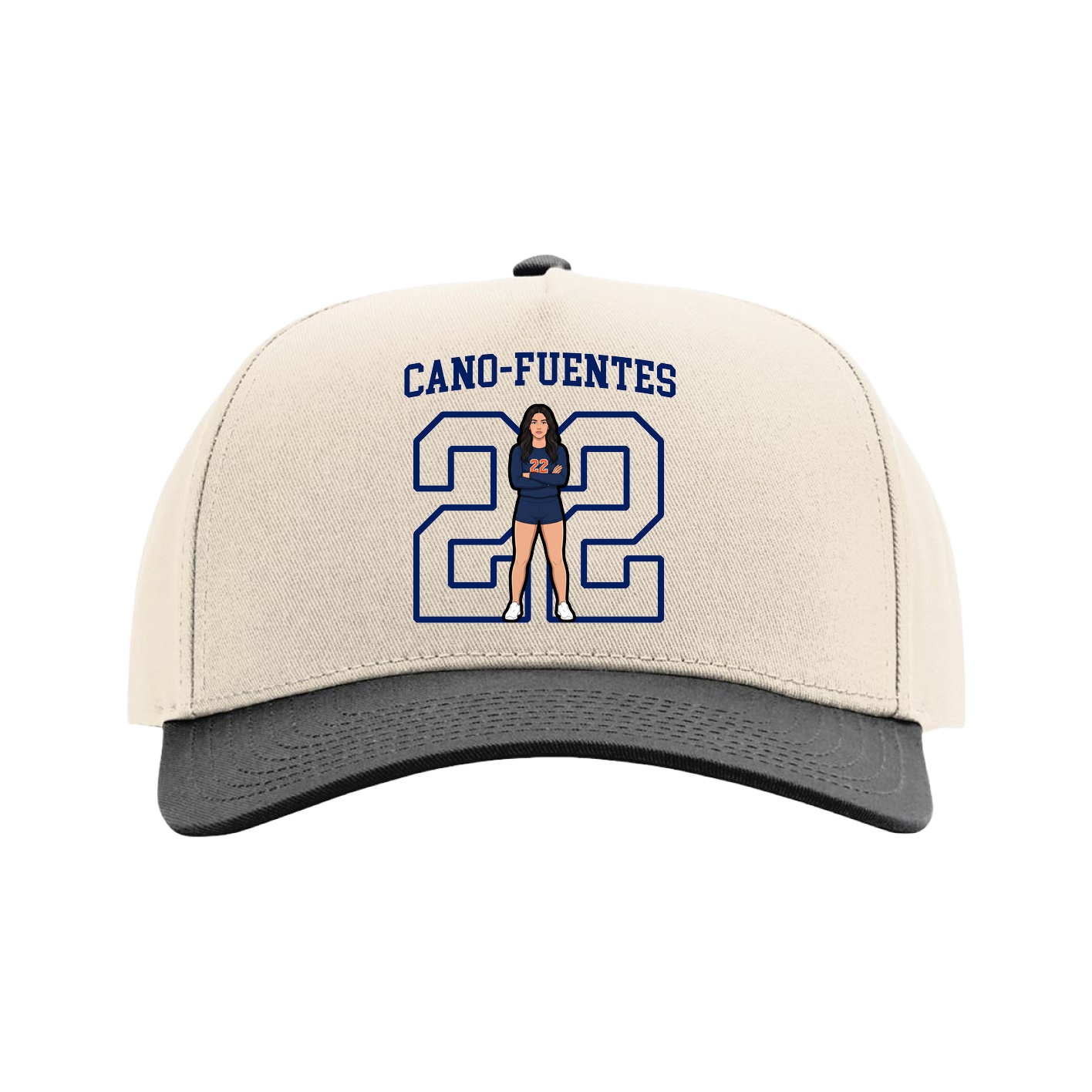 Full Fabric Five-Panel Champ Cap