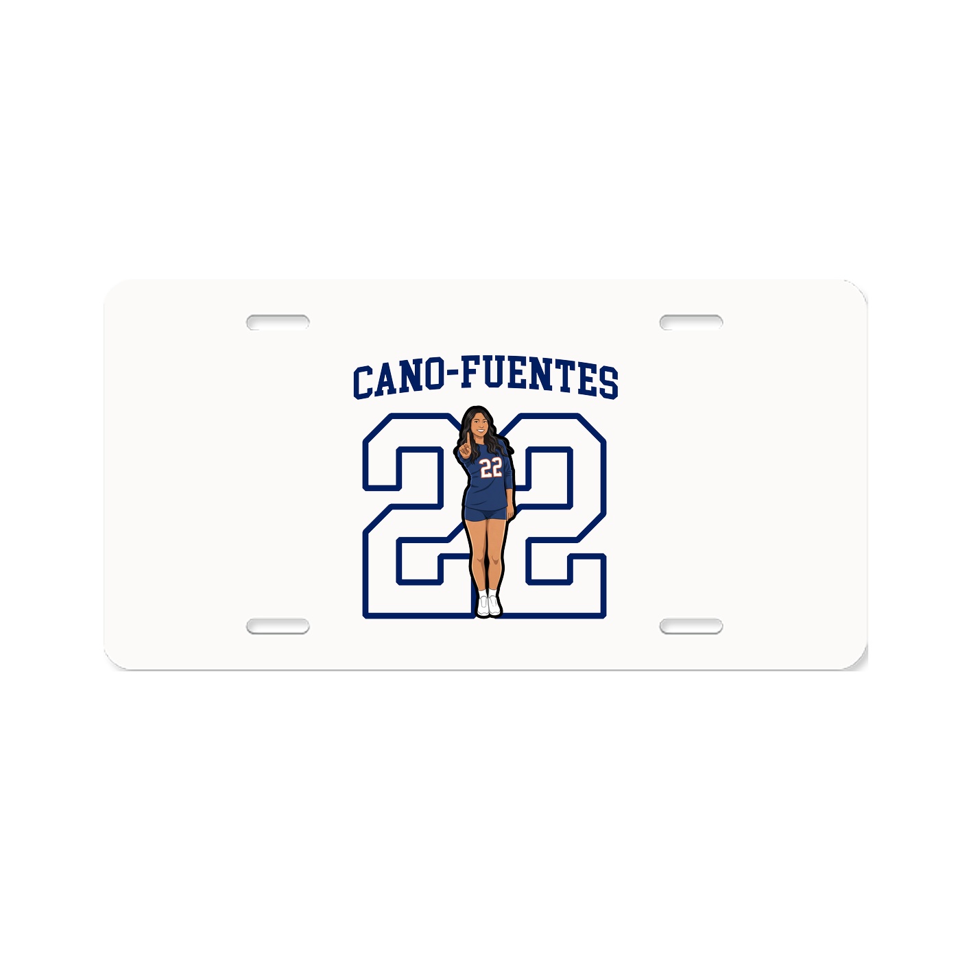 License Plate — Shirsey in Classic
