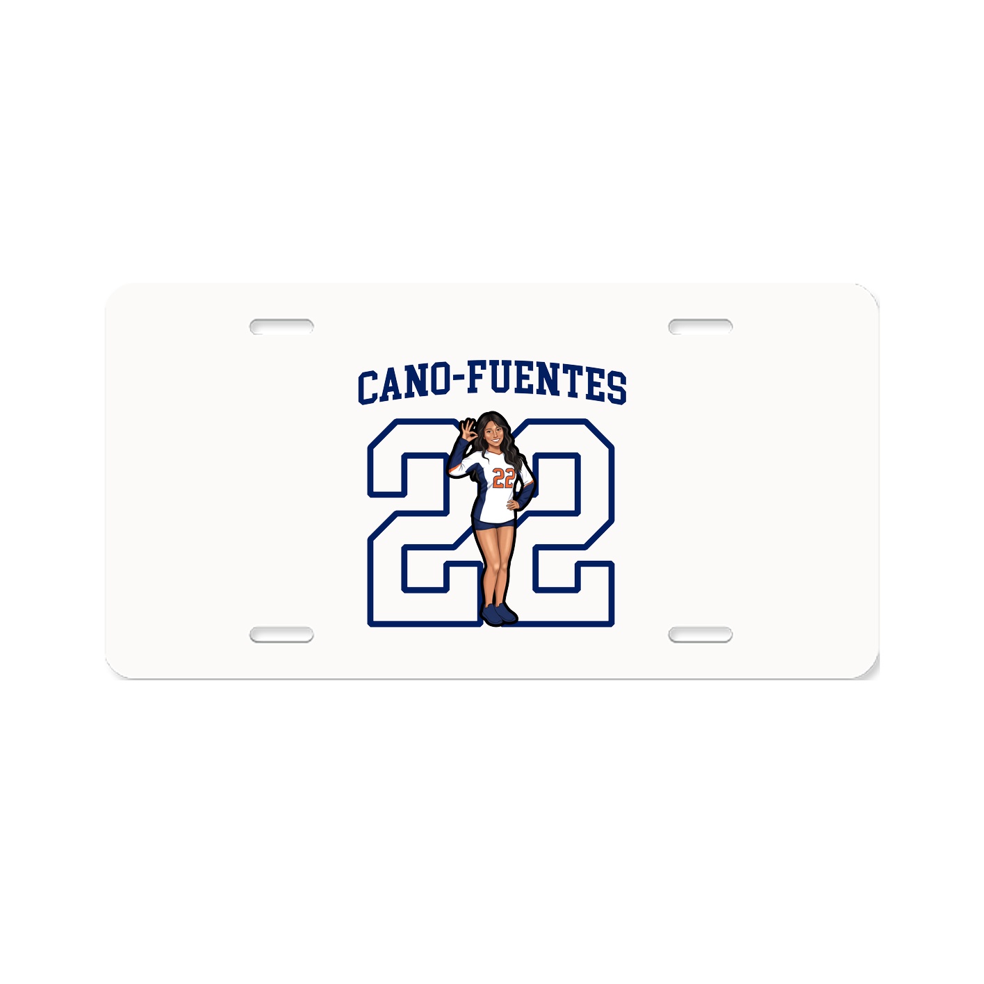 License Plate — Shirsey in Classic