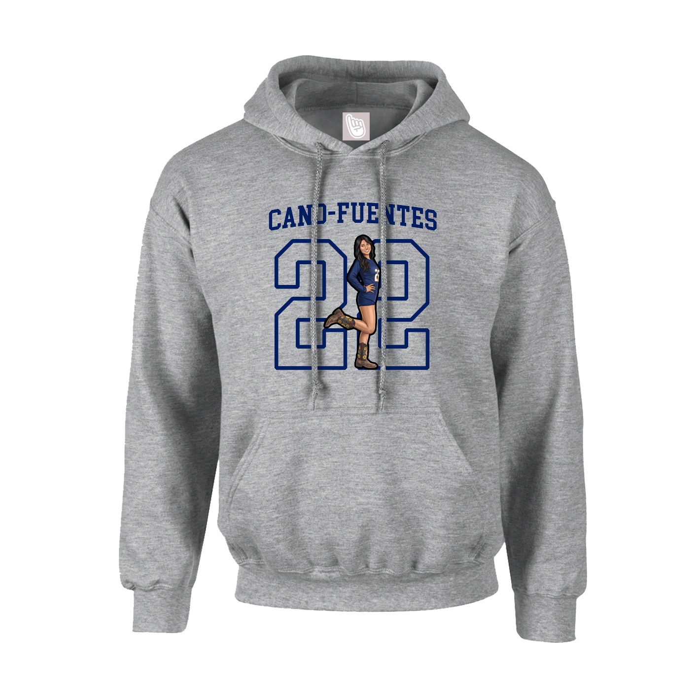 Youth Hoodie — Shirsey in Grey