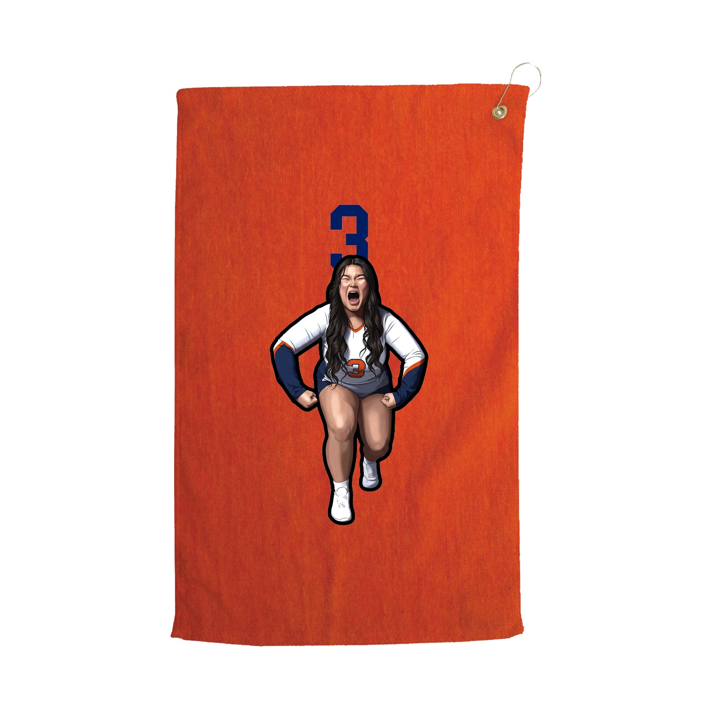 Terry Velour Golf Towel