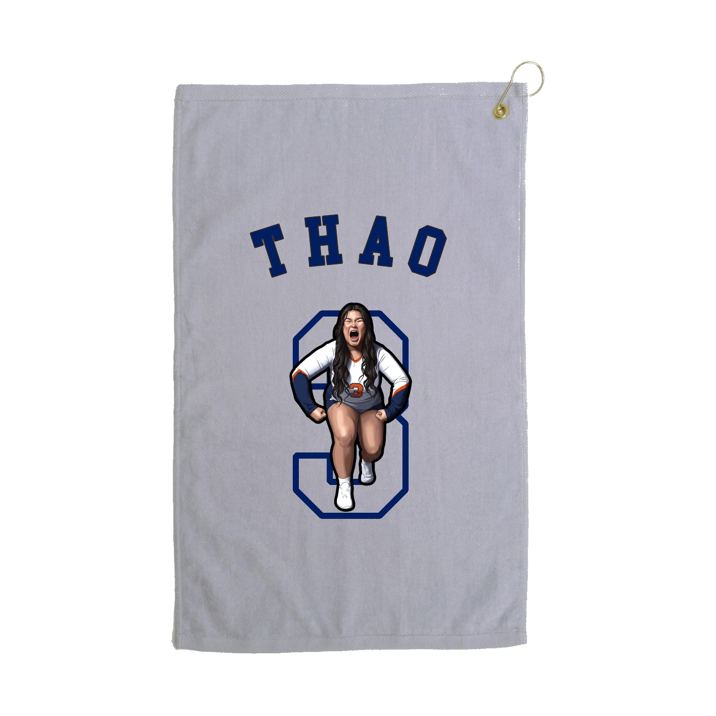 Terry Velour Golf Towel