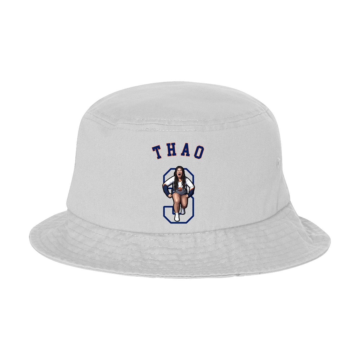 Bucket Cap — Shirsey Arch in White