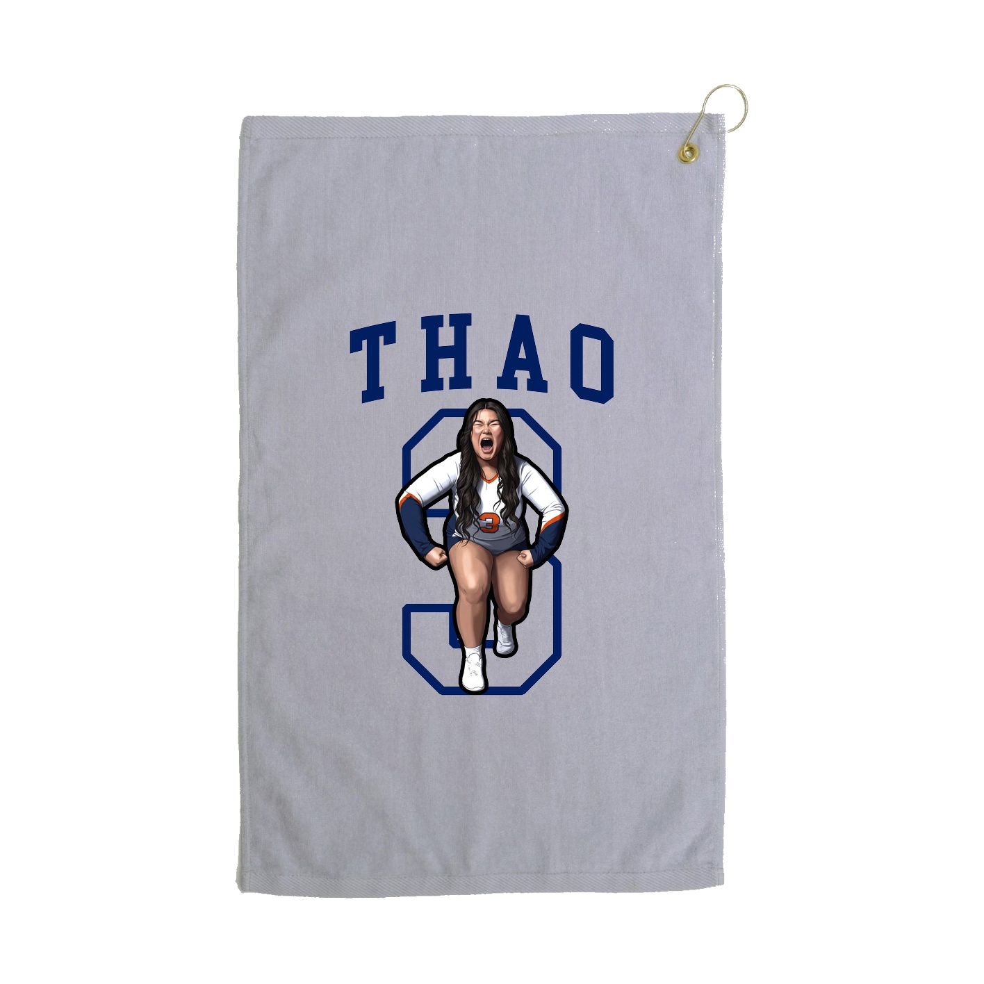 Golf Towel — Shirsey in Grey