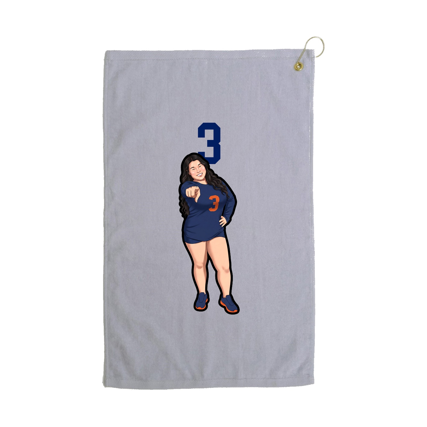 Terry Velour Golf Towel