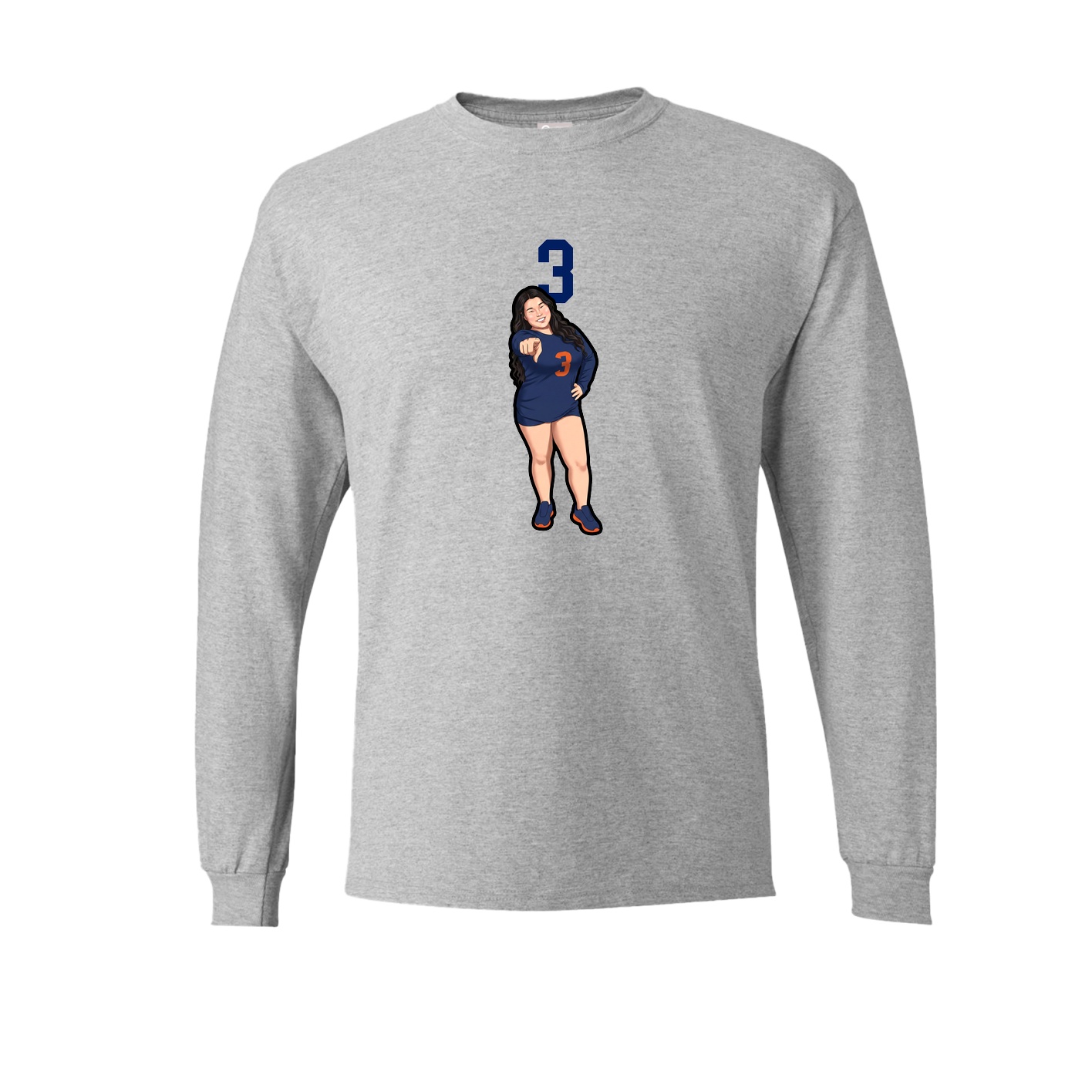 NIL Club Long Sleeve Tee