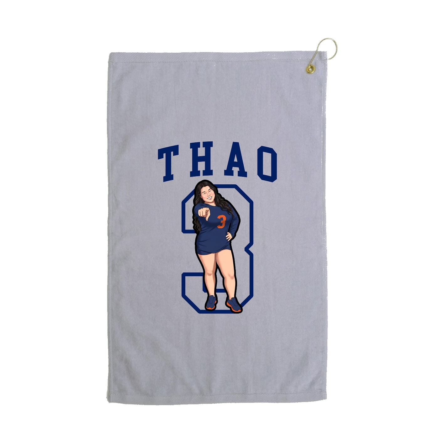 Terry Velour Golf Towel