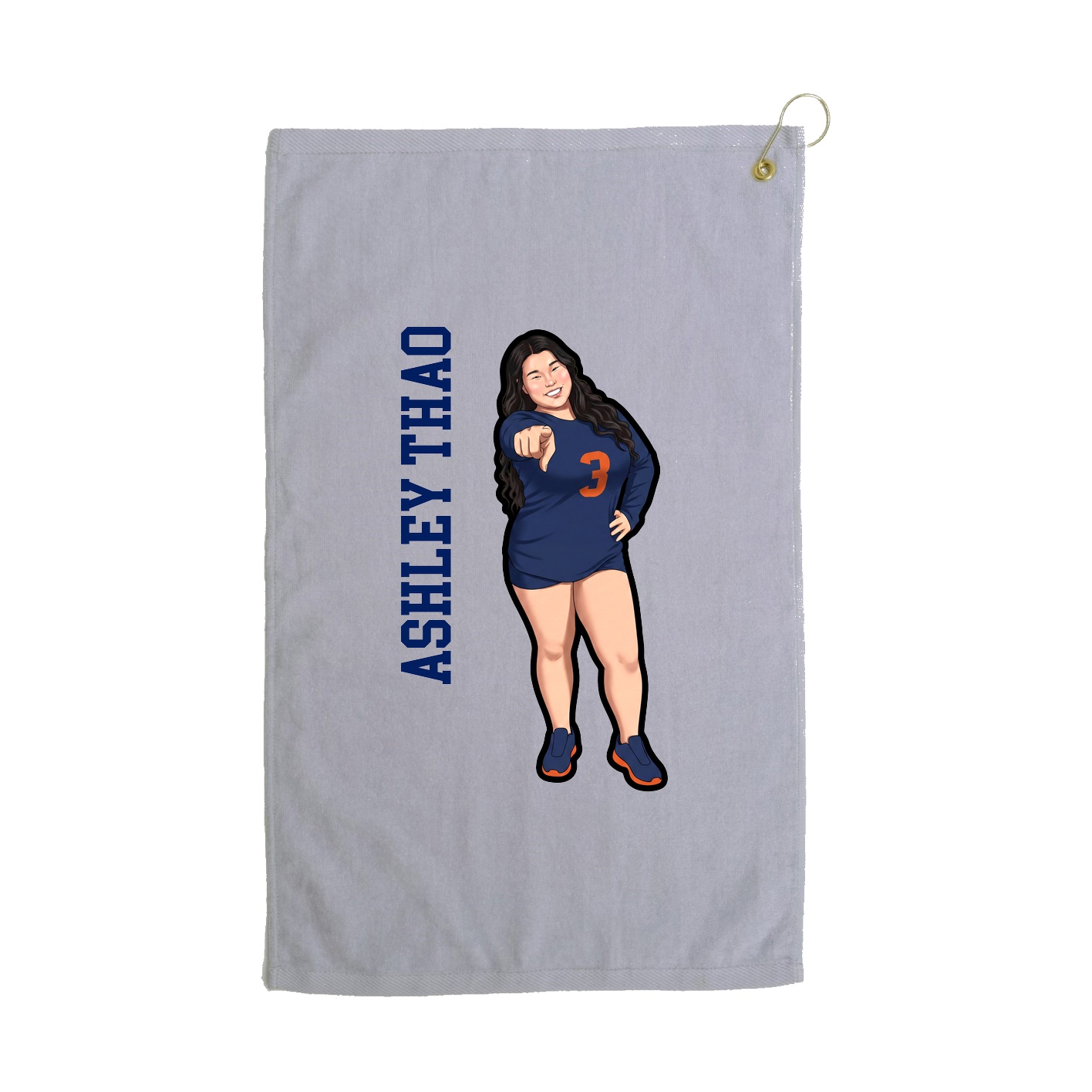 Terry Velour Golf Towel