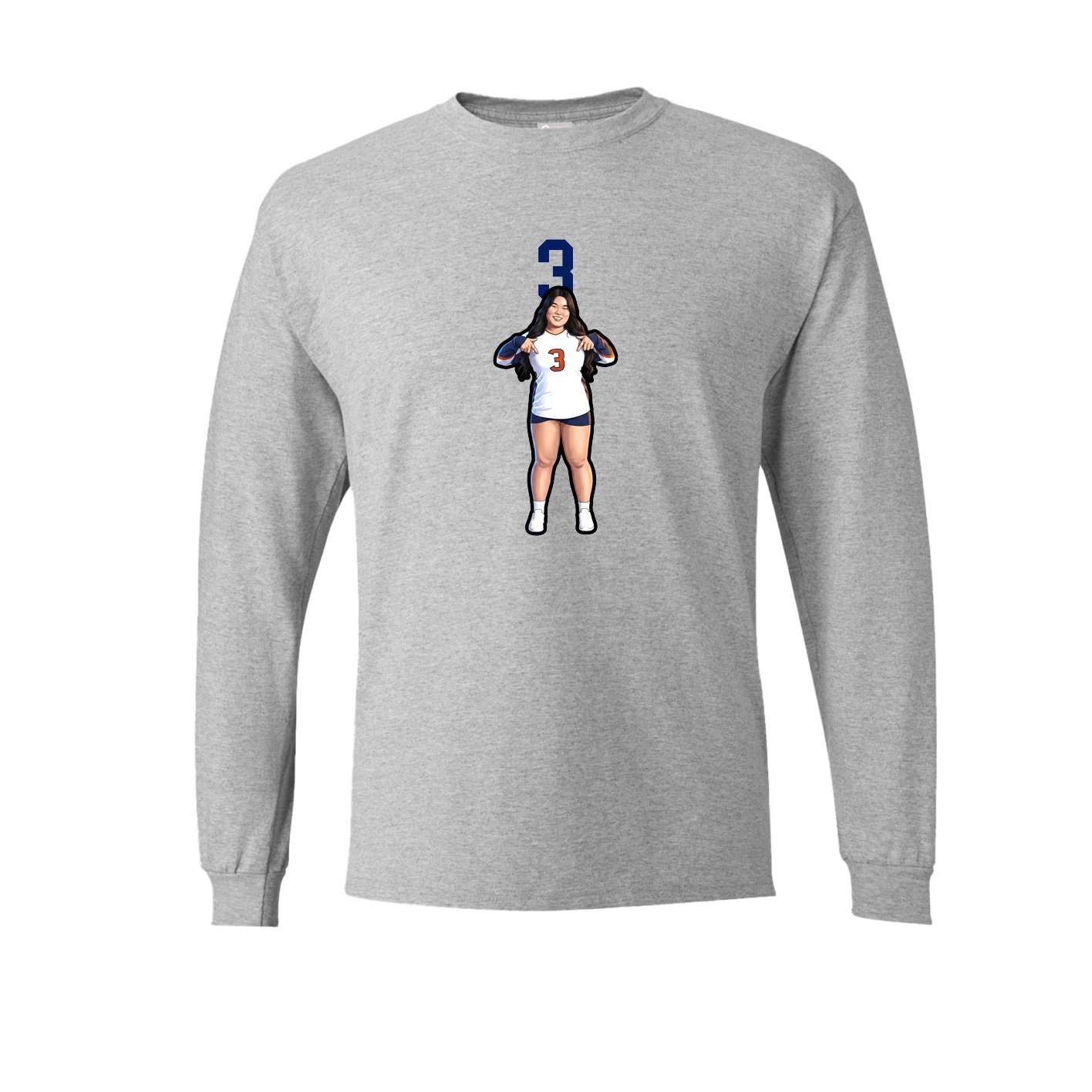 NIL Club Long Sleeve Tee