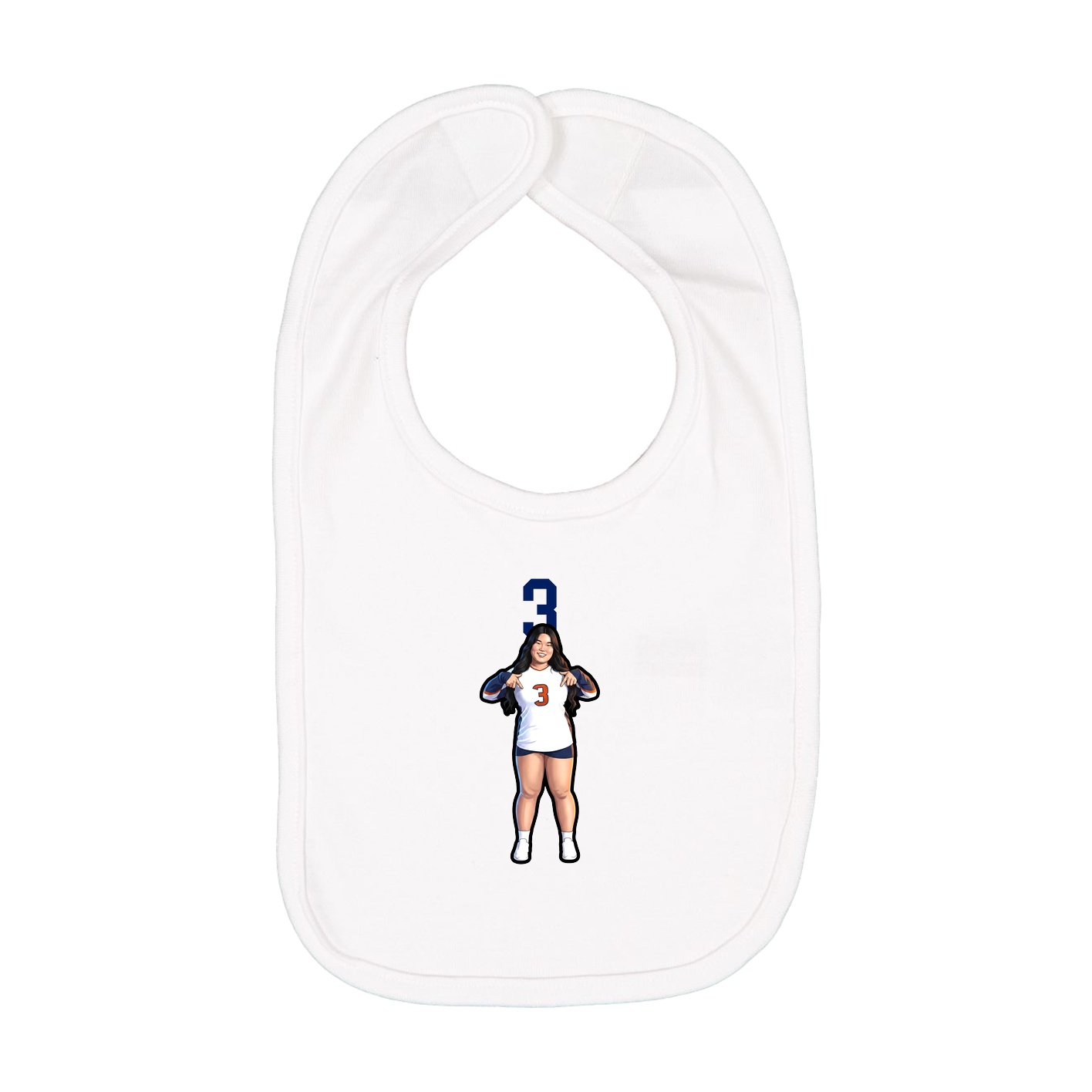 Infant Premium Jersey Bib