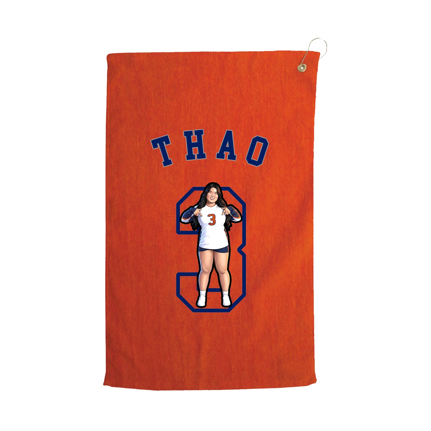 Terry Velour Golf Towel