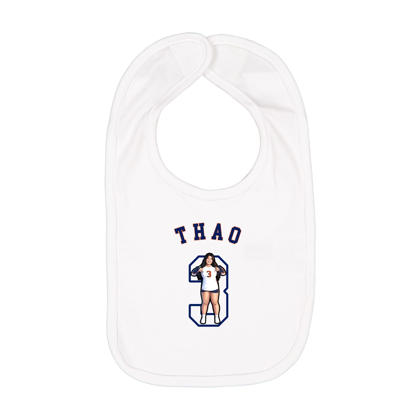 Infant Premium Jersey Bib