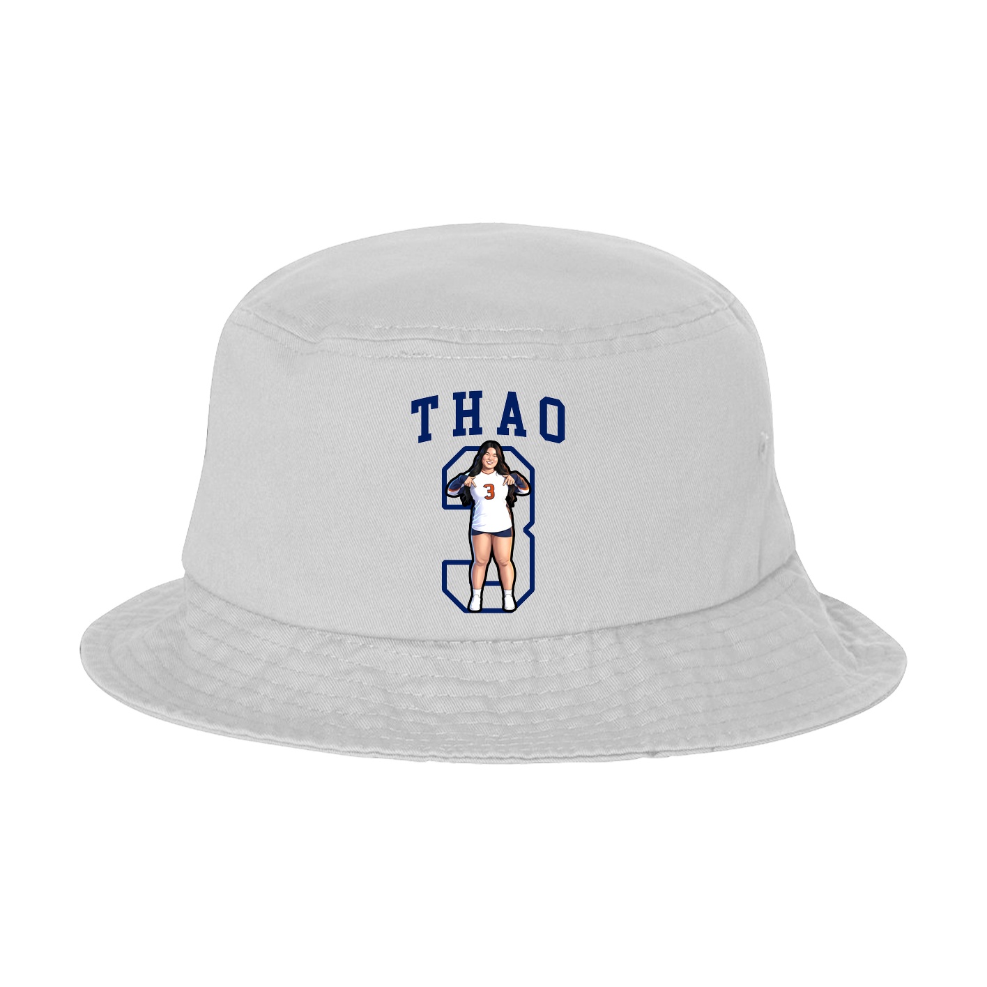 Bucket Cap — Shirsey in White